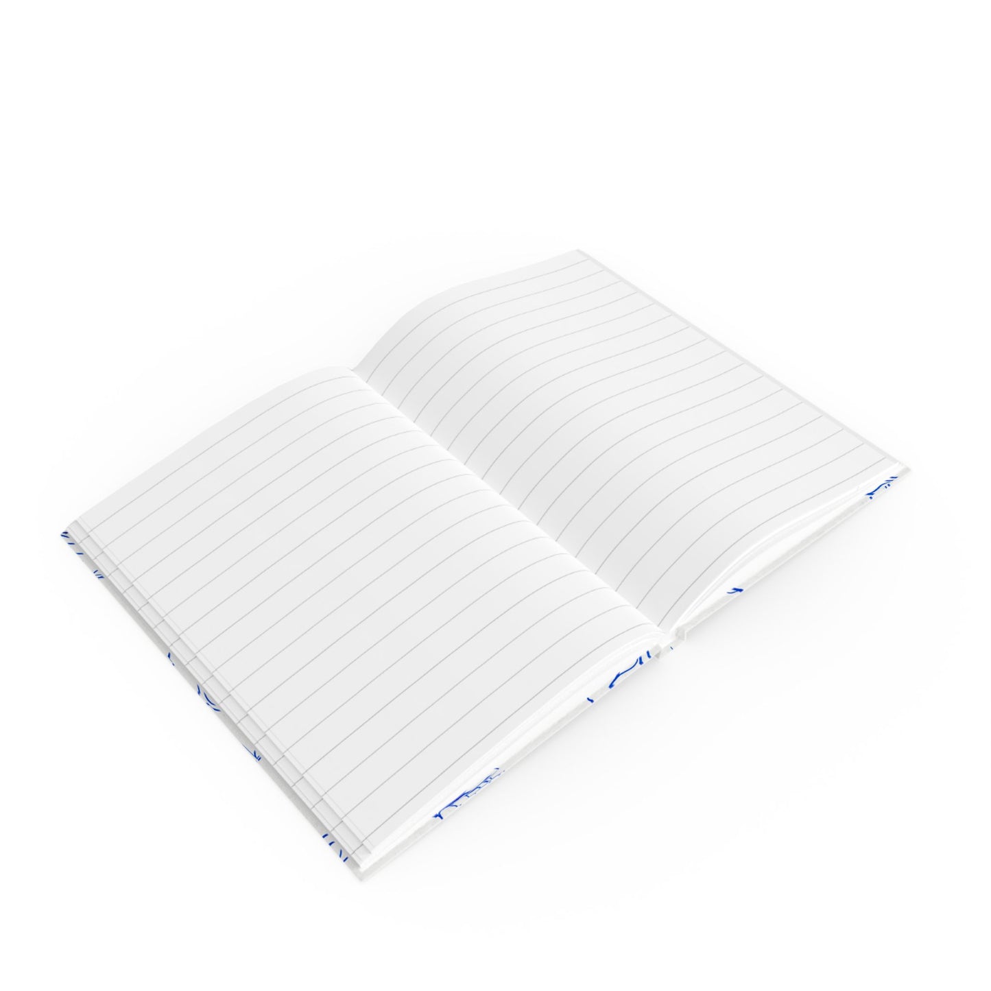 Isaiah 43:1 White and Blue Notebook