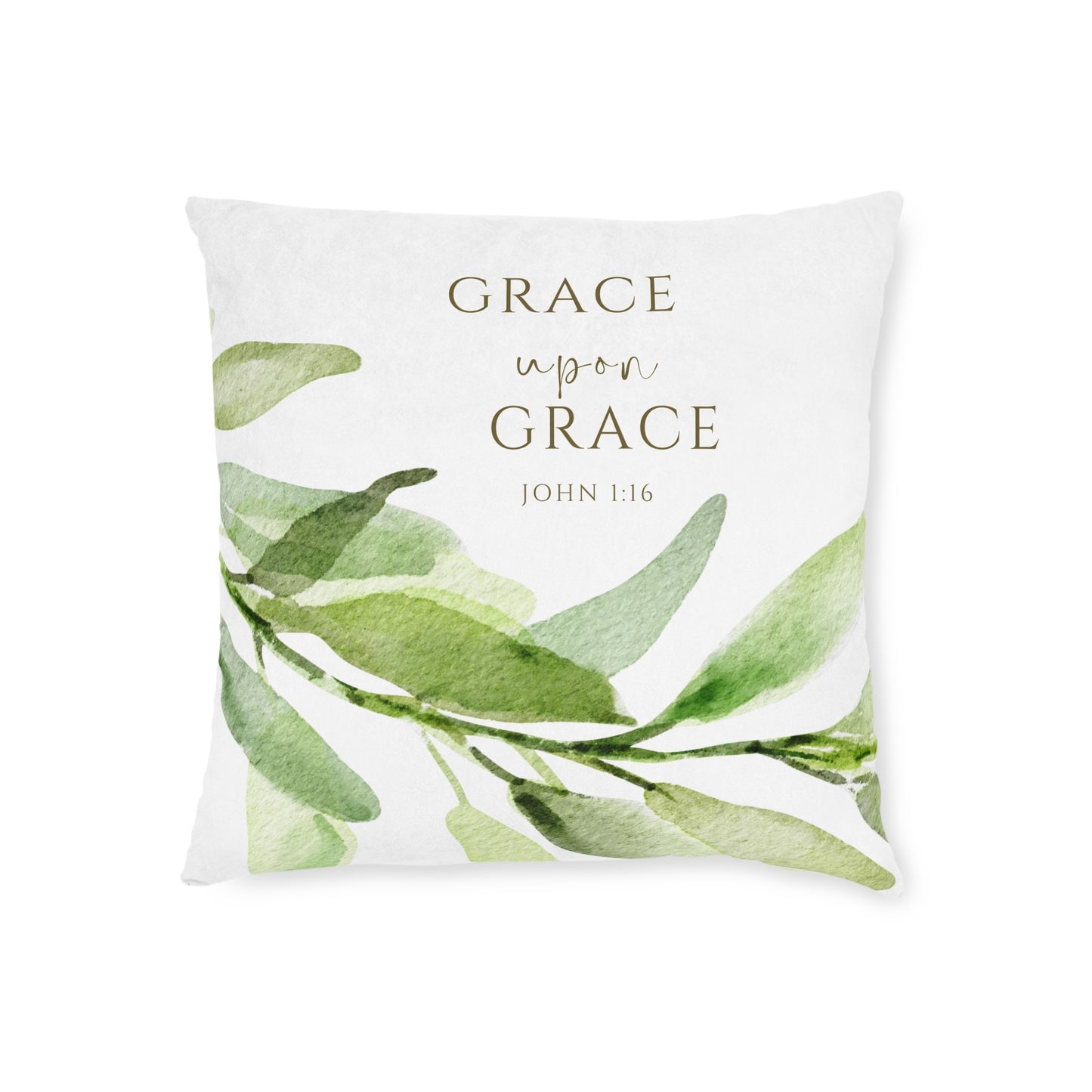 Simplistic Grace Upon Grace Cushion