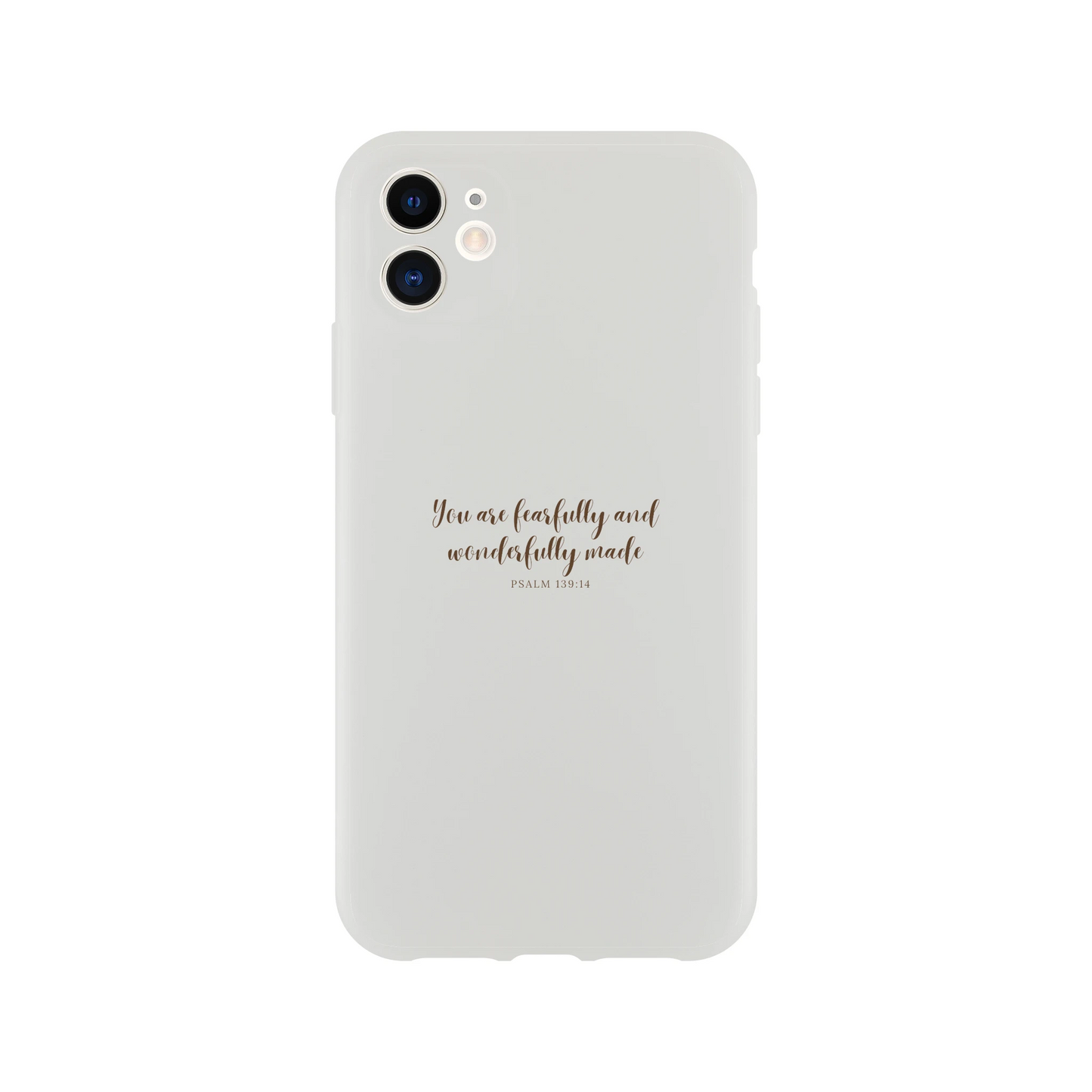 Psalm 139:14 Fearfully and Wonderfully Made iPhone Flexi Case - MountZionGifts