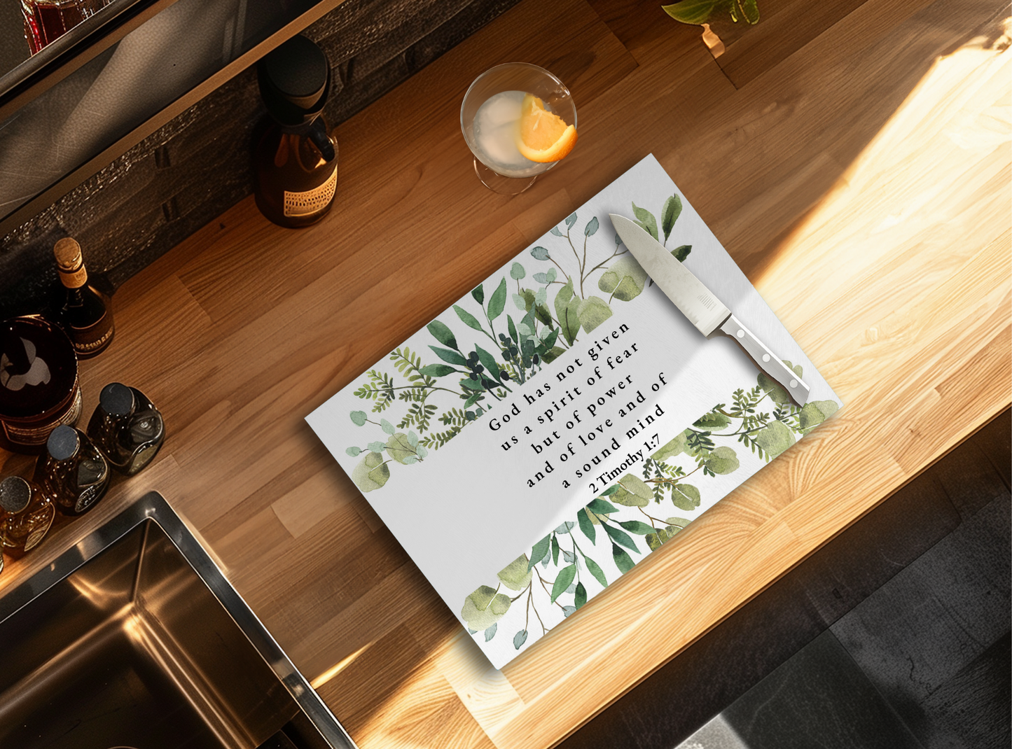 2 Timothy 1:7 Worktop Saver