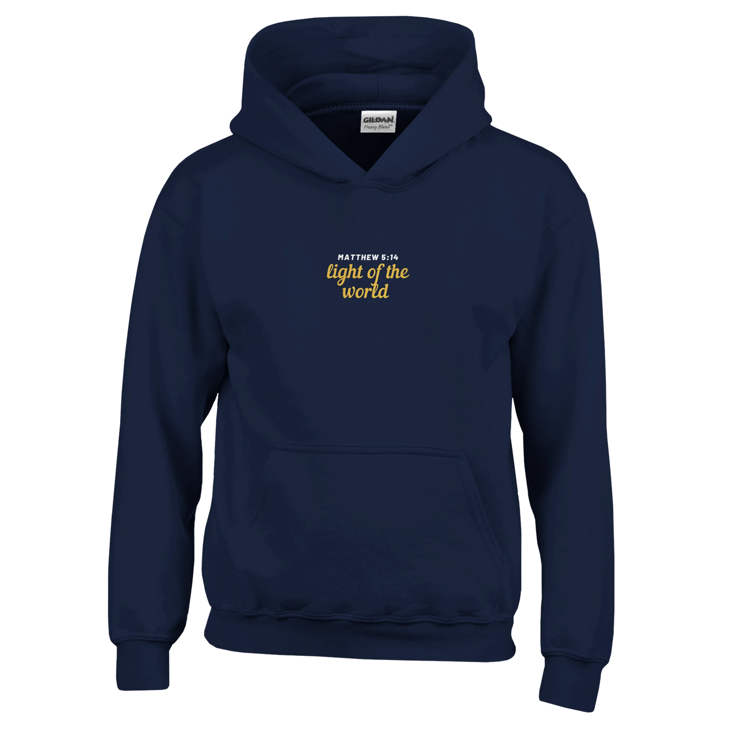 Matthew 5:14 Light of the World Classic Pullover Hoodie - MountZionGifts