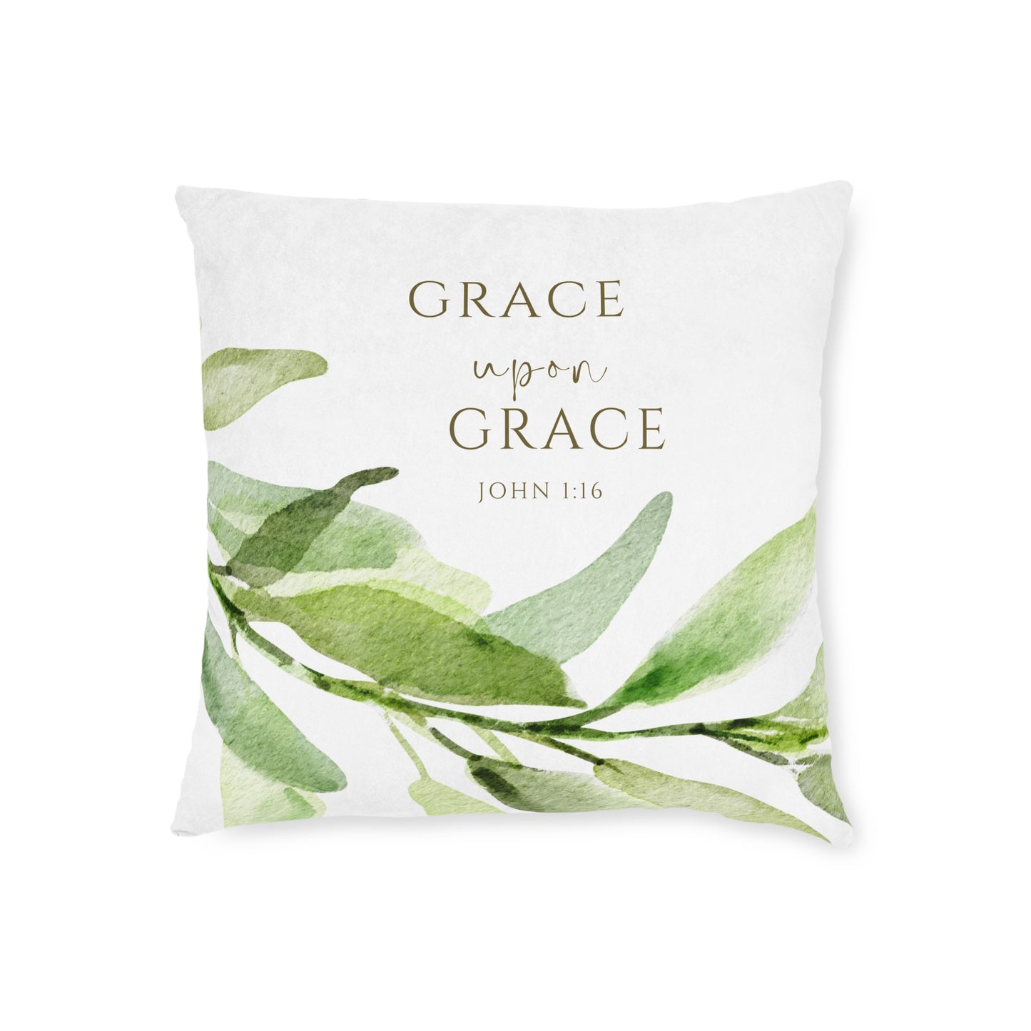 Simplistic Grace Upon Grace Cushion