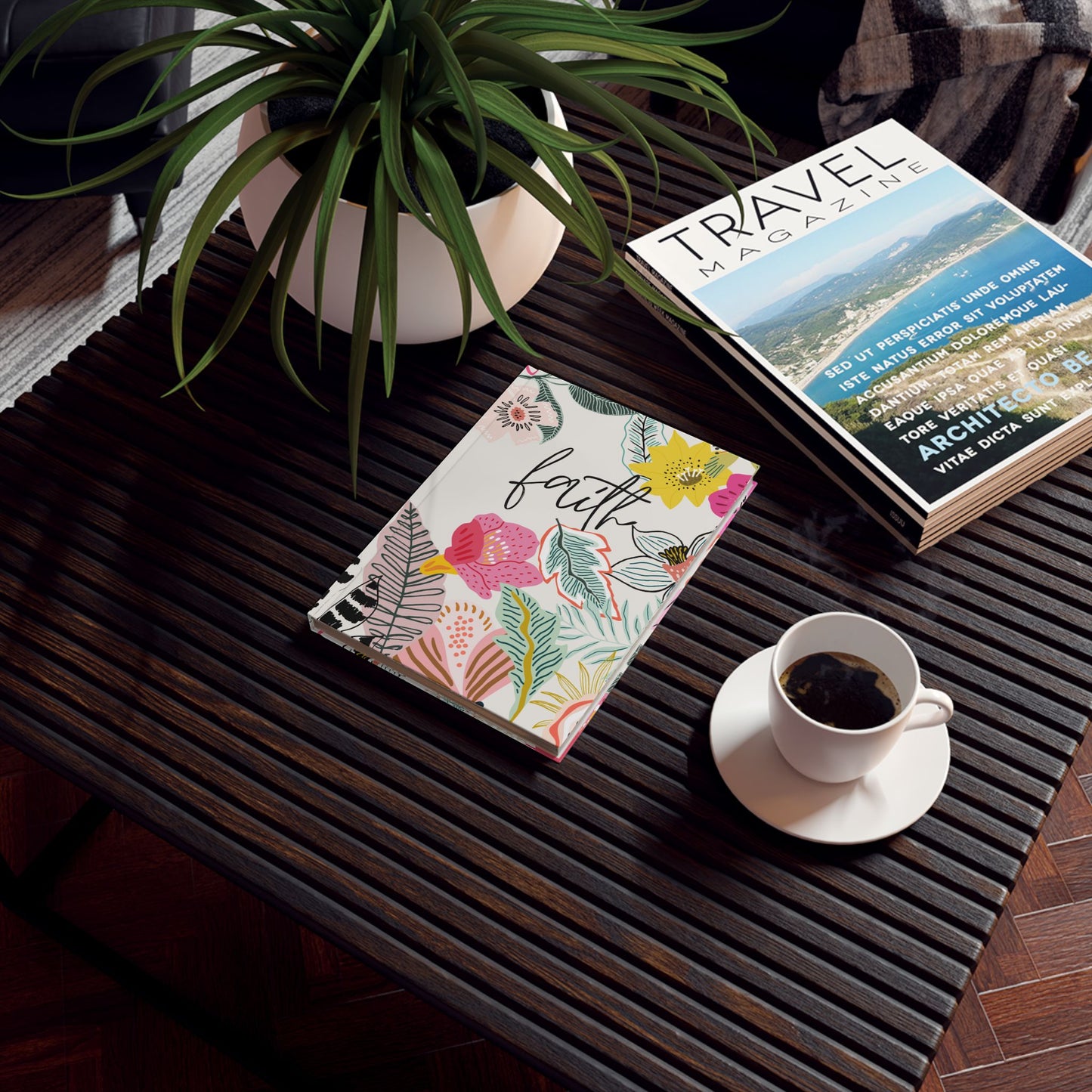 Hebrews 11:1 Spring Florals Notebook