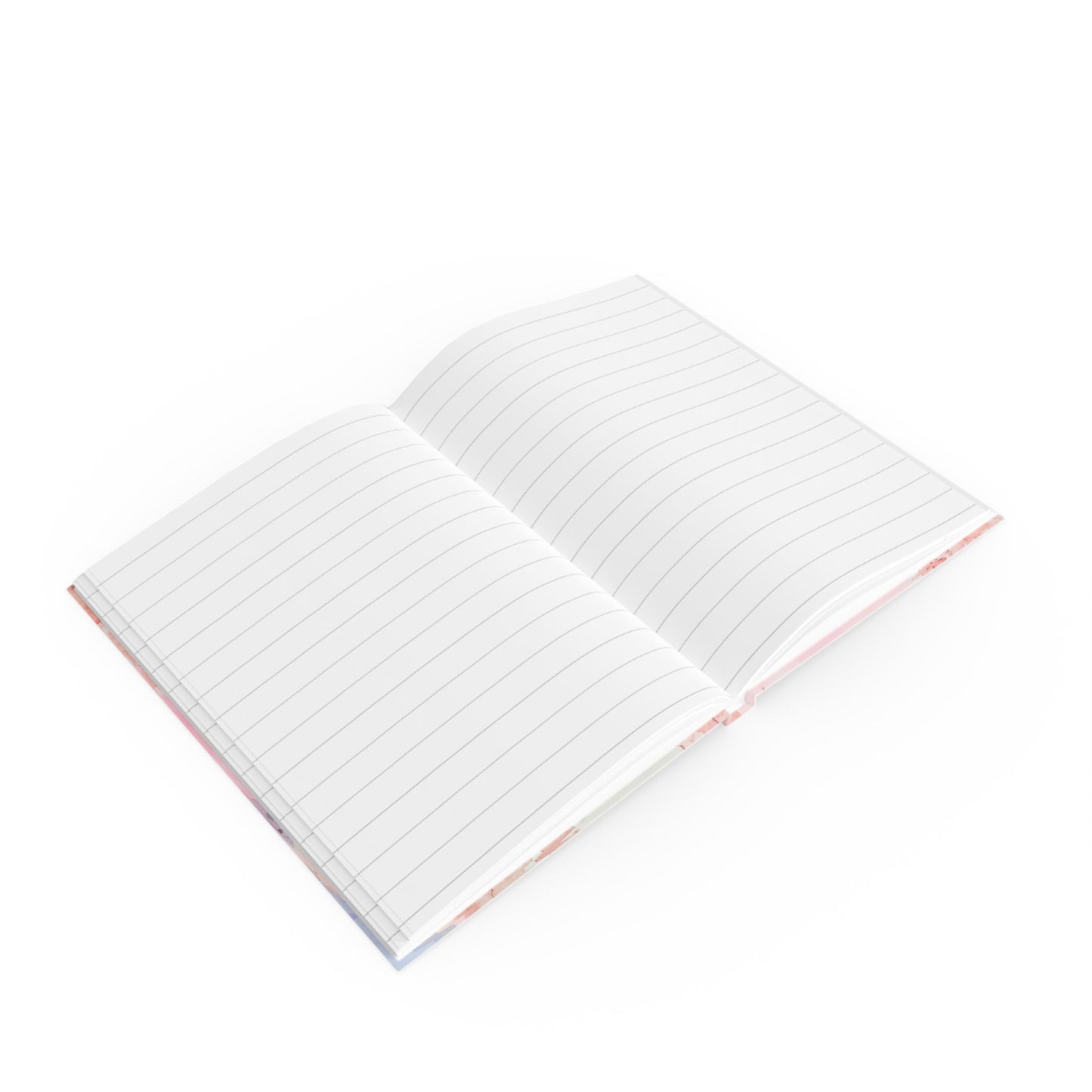 Psalm 16:8 Botanical Hard Backed Notebook
