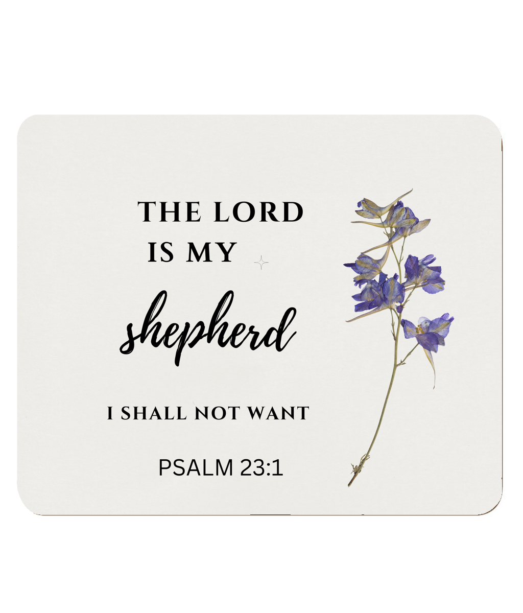 The Lord is my shepherd Set of 4 Placemats - MountZionGifts