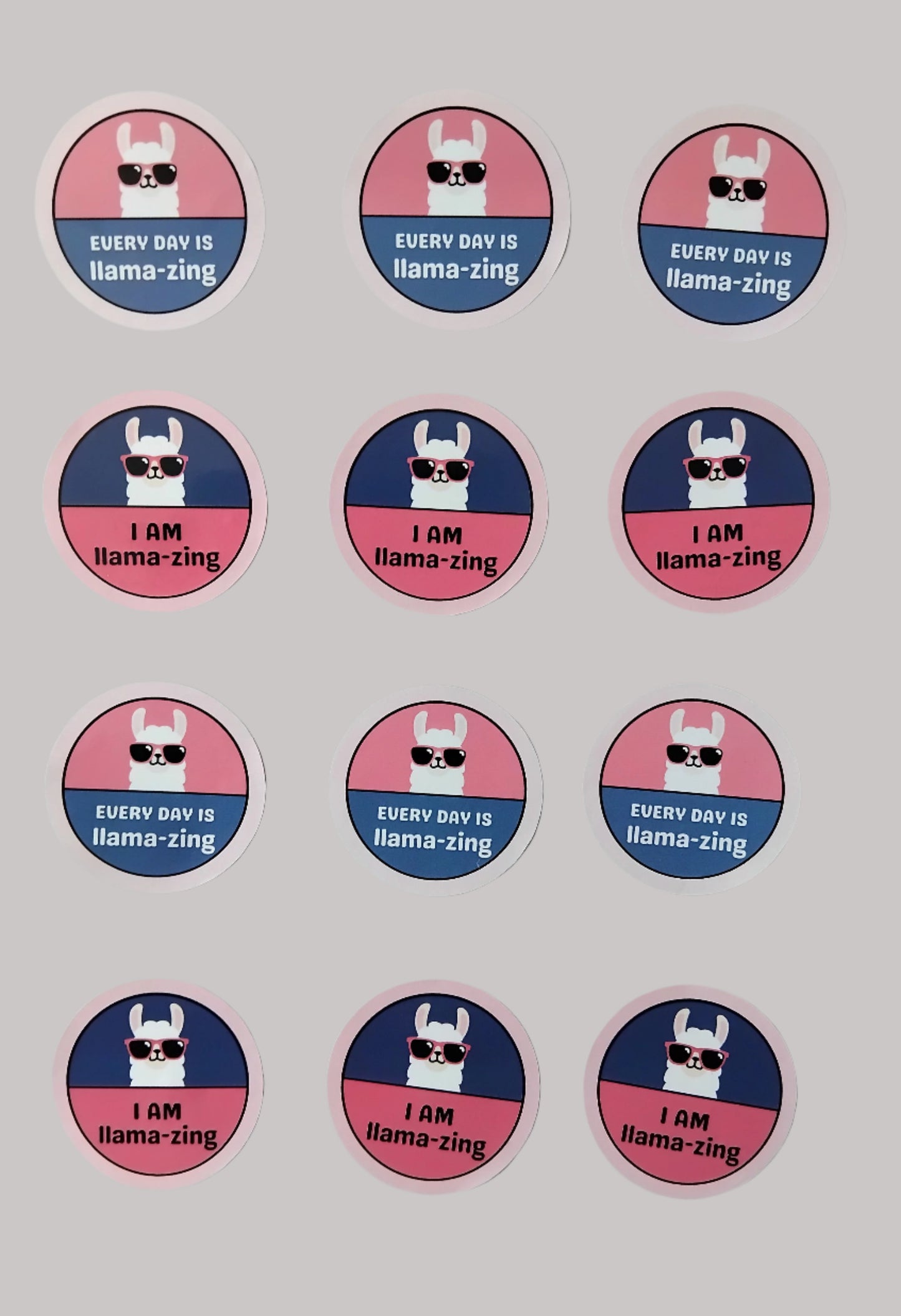 Stick with Style: 12 Fun Llama-zing Stickers