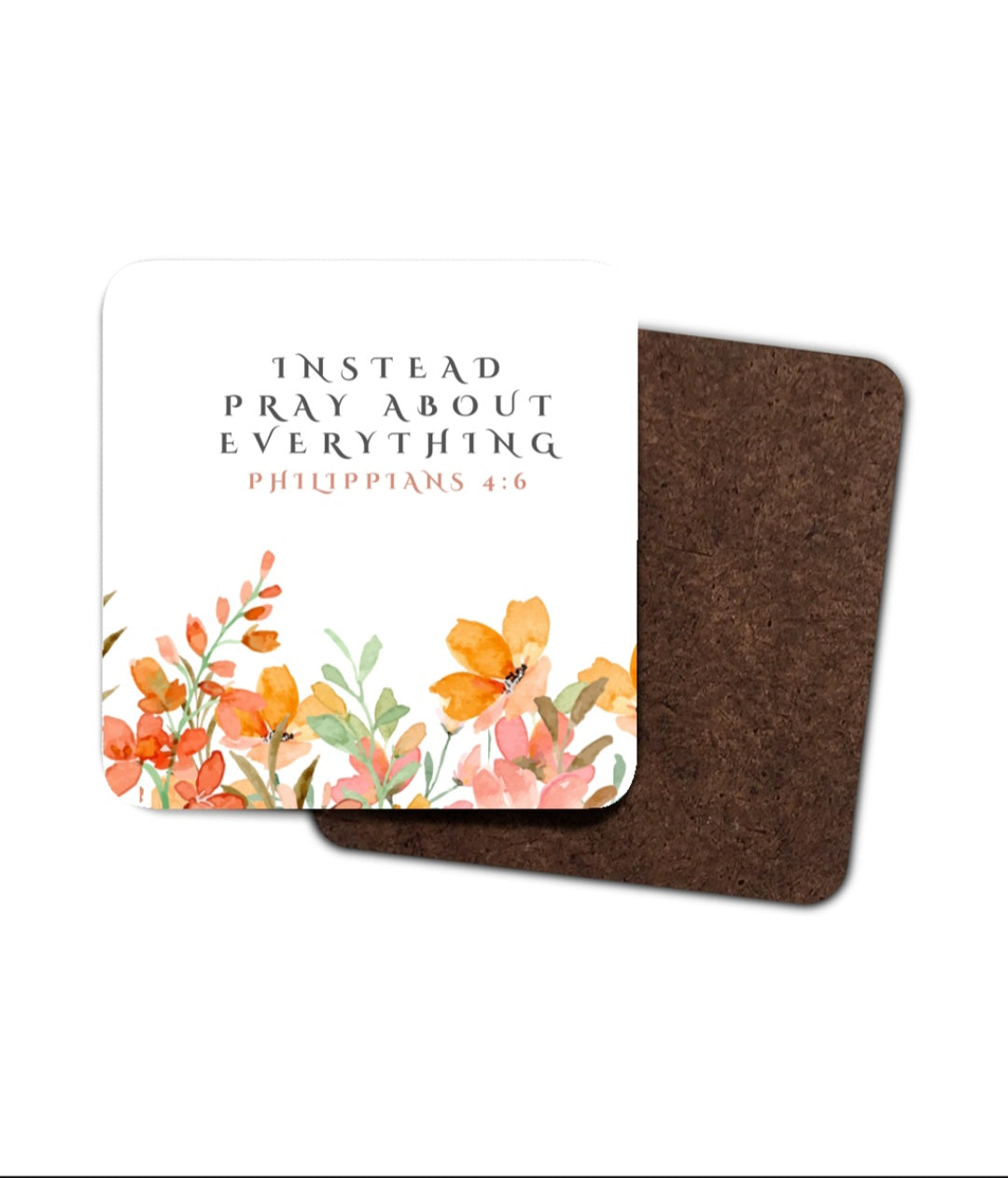 Instead Pray Set of 4 coasters