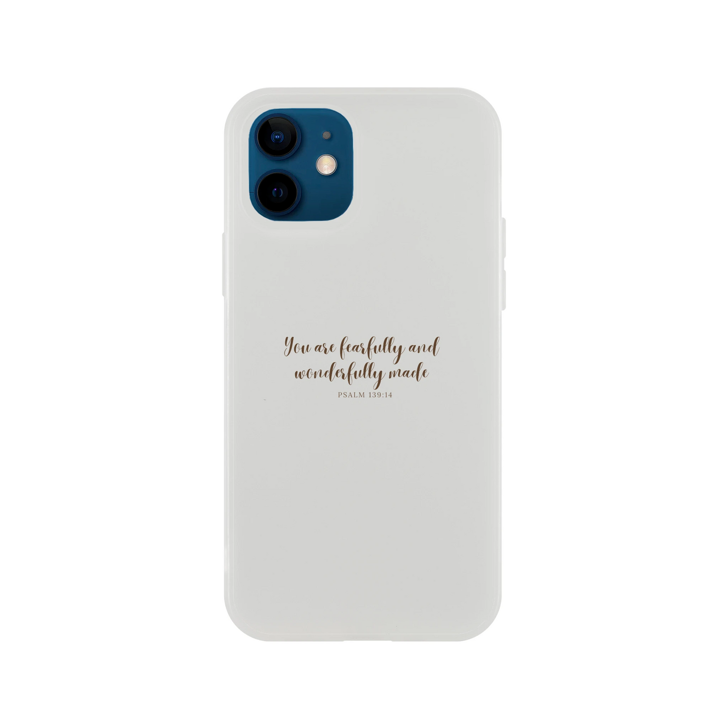 Psalm 139:14 Fearfully and Wonderfully Made iPhone Flexi Case - MountZionGifts
