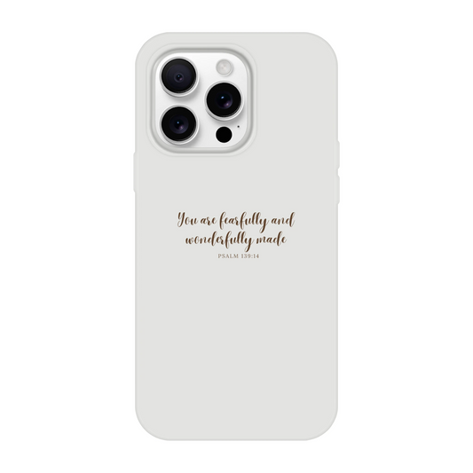 Psalm 139:14 Fearfully and Wonderfully Made iPhone Flexi Case - MountZionGifts