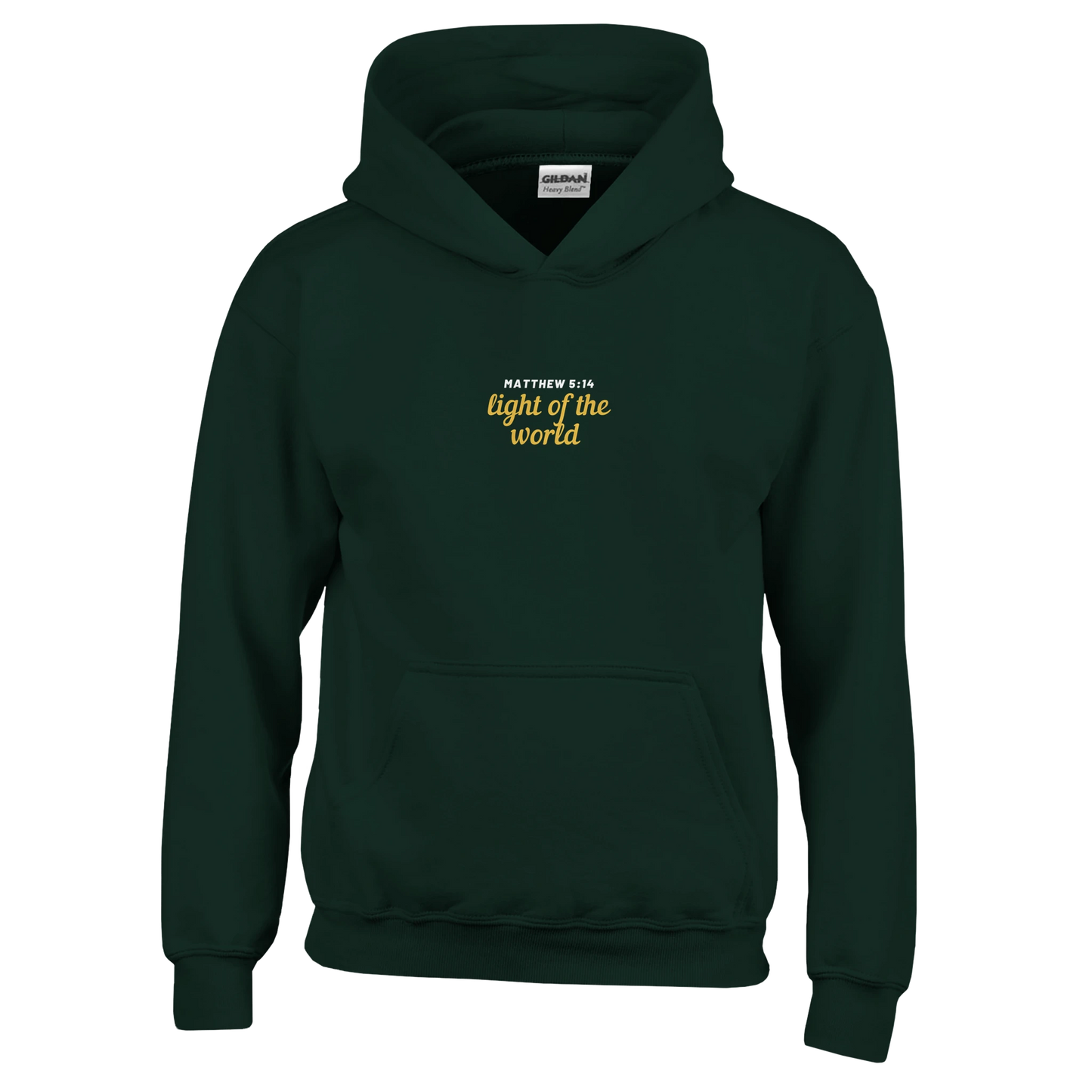 Matthew 5:14 Light of the World Classic Pullover Hoodie - MountZionGifts