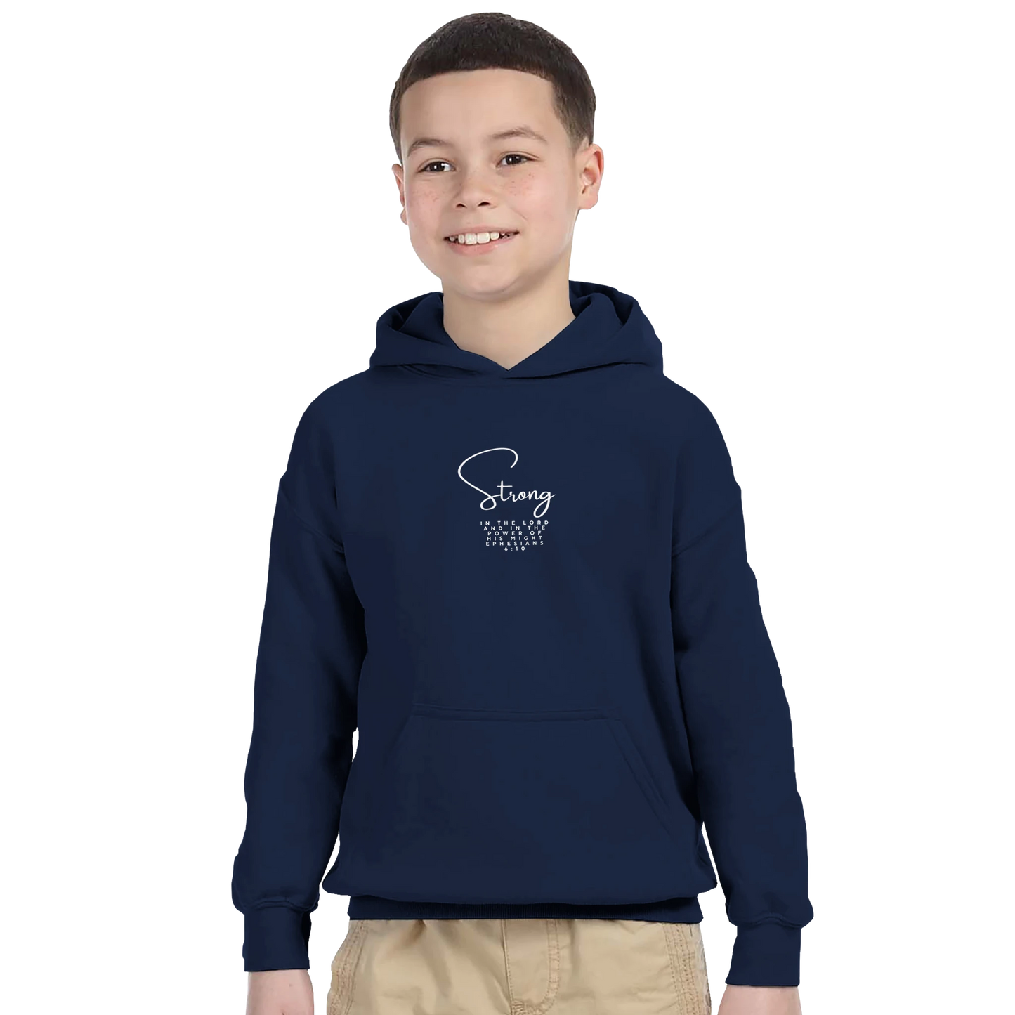 Ephesians 6:10 Scripture Hoodie - MountZionGifts