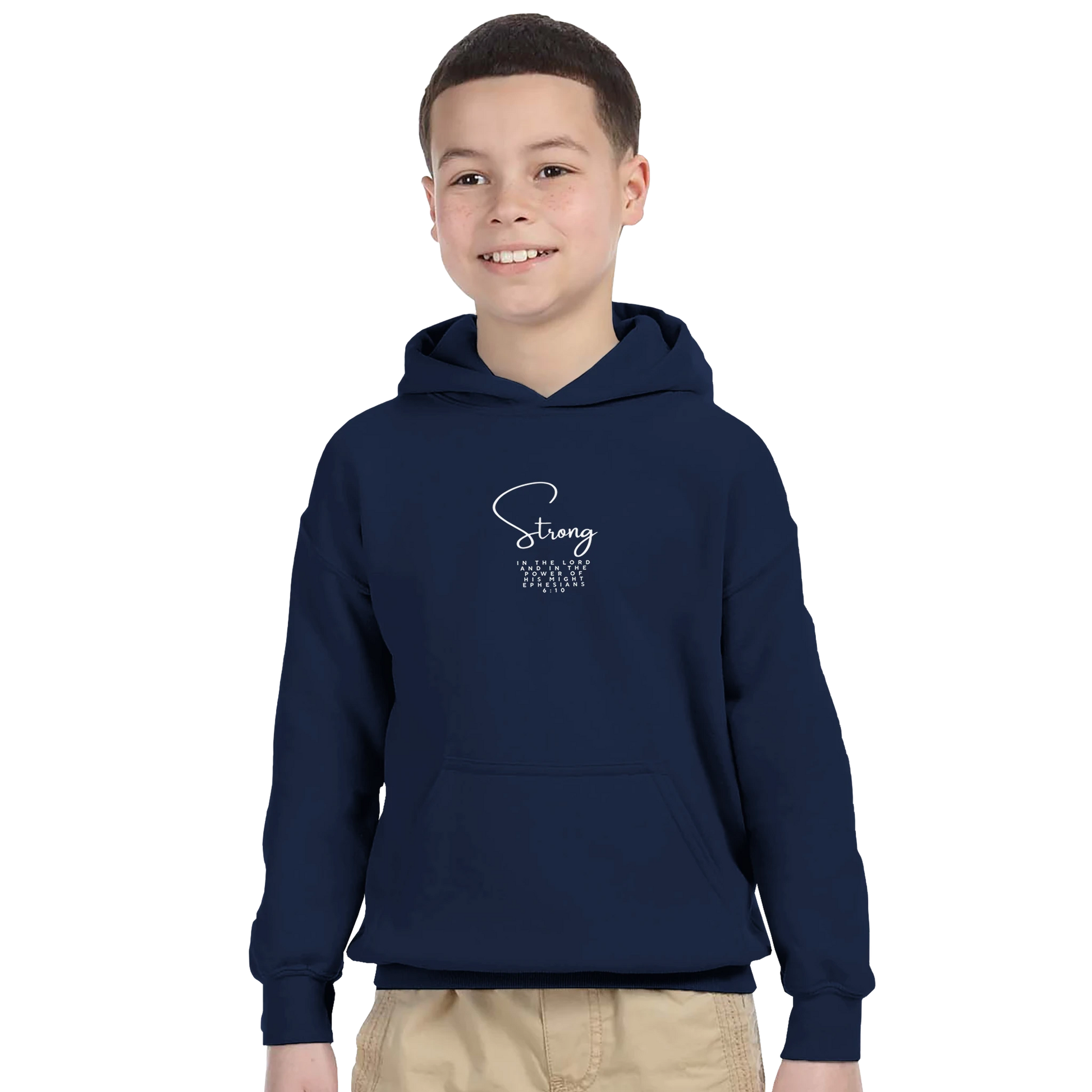Ephesians 6:10 Scripture Hoodie - MountZionGifts