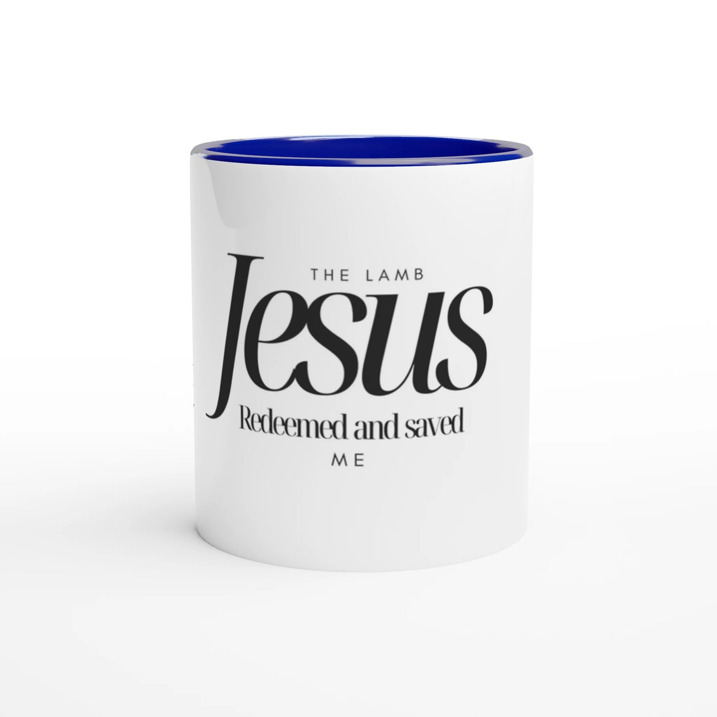 The Lamb Jesus Redeemed and Saved me 11oz Ceramic mug 11oz Ceramic Mug - MountZionGifts