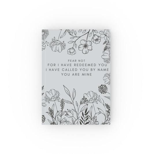 Isaiah 43:1  Floral Notebook