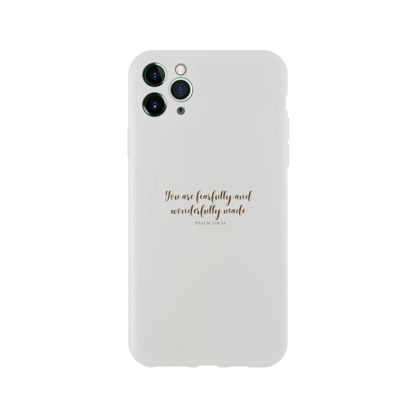 Psalm 139:14 Fearfully and Wonderfully Made iPhone Flexi Case - MountZionGifts