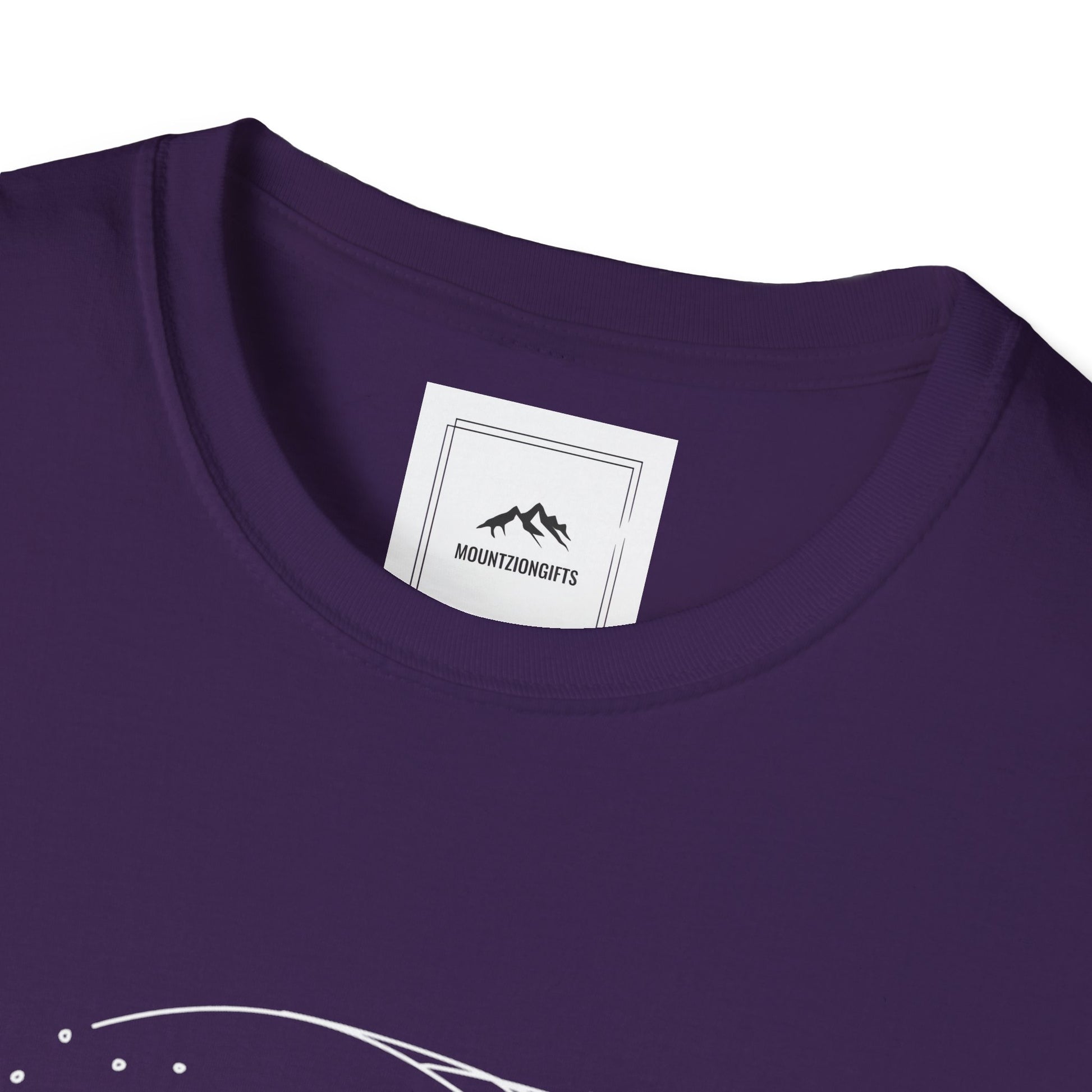 Purple Made In Christ T-Shirt - MountZionGifts