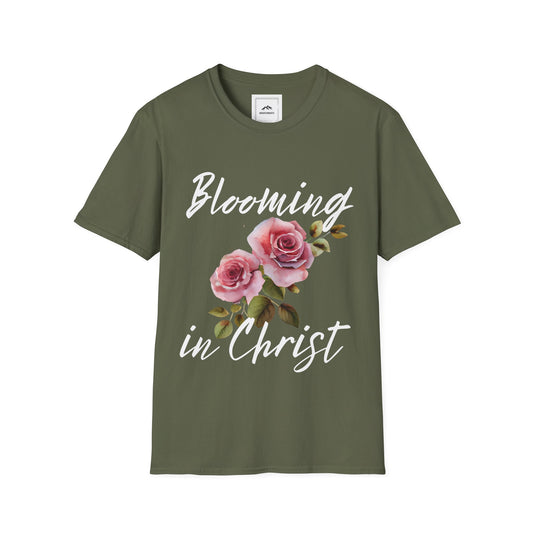 Blooming in Christ T shirt