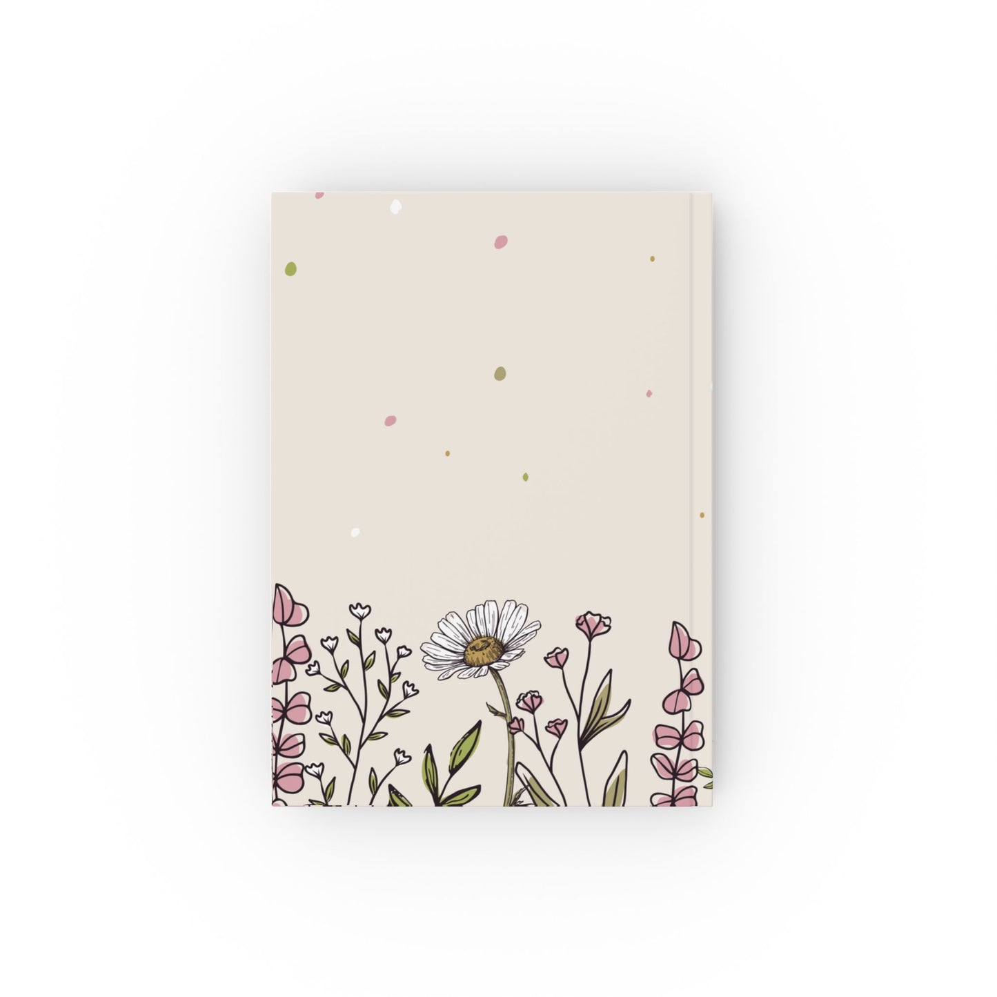 Wild Flowers Grow Hard Backed Notebook