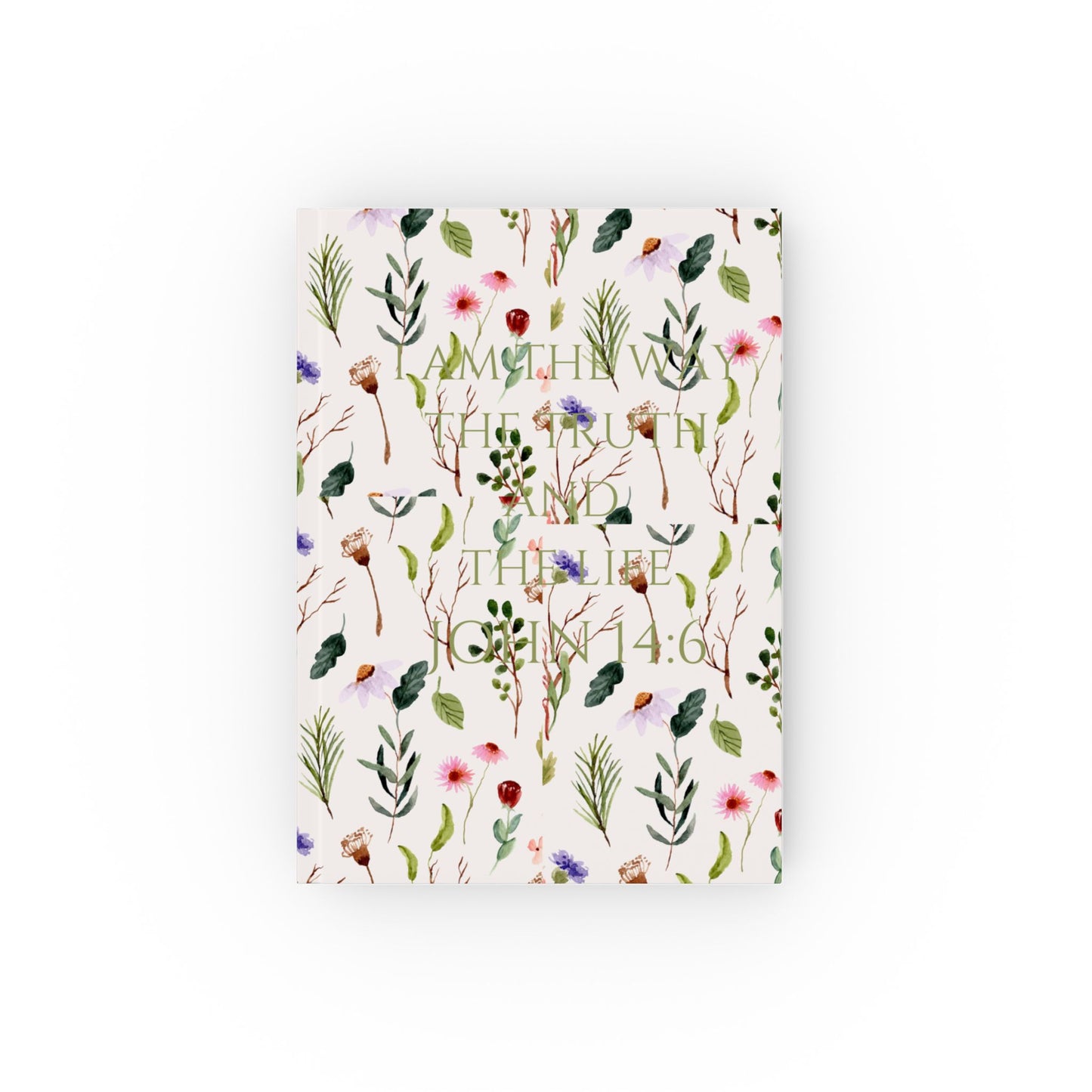 Faithful Reflections: John 14:6 Wildflower Notebook