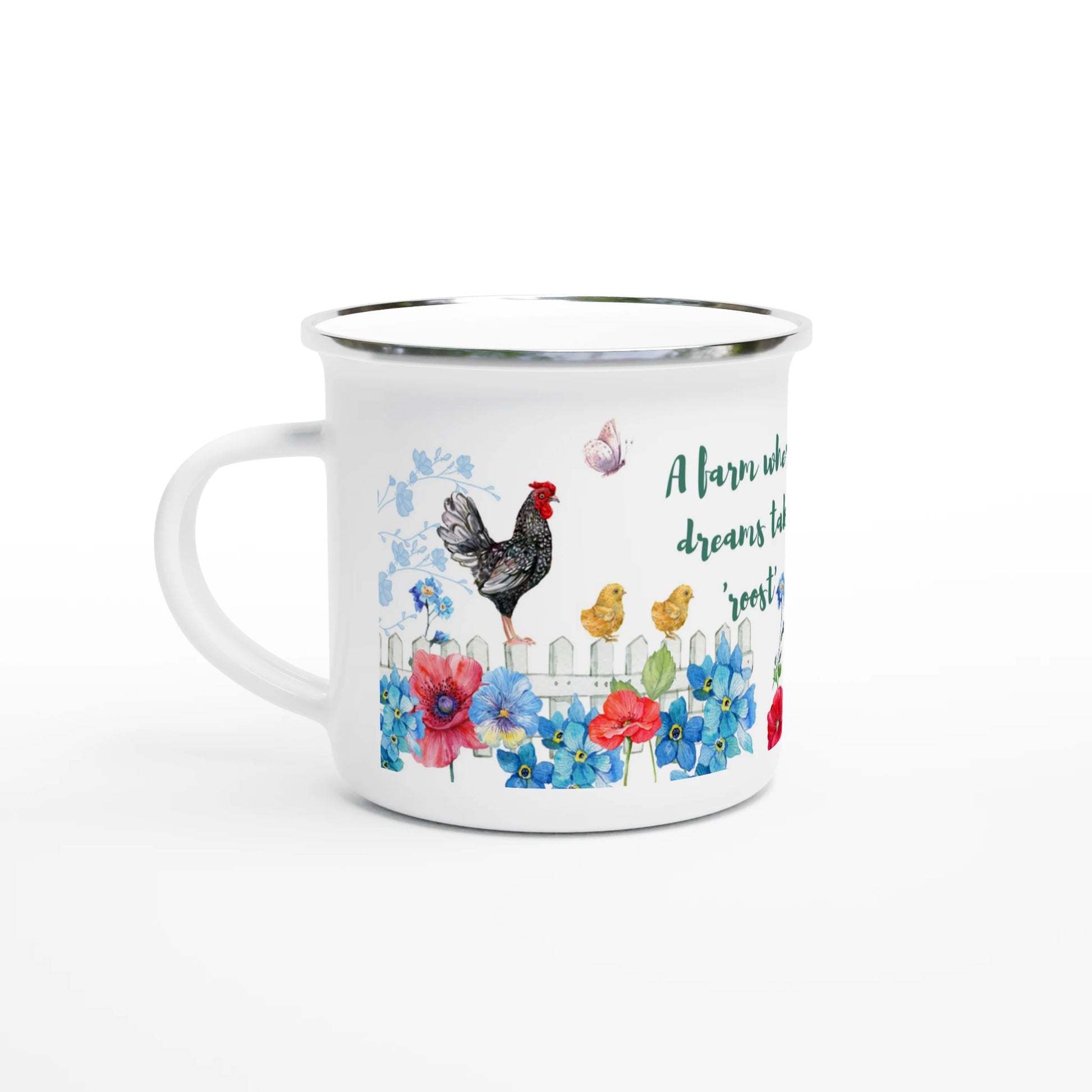 Farm Dreams Enamel 12oz Mug - MountZionGifts
