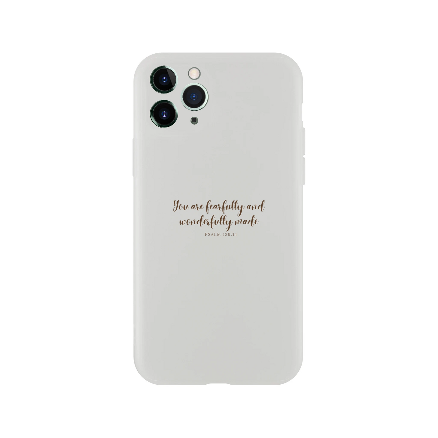 Psalm 139:14 Fearfully and Wonderfully Made iPhone Flexi Case - MountZionGifts