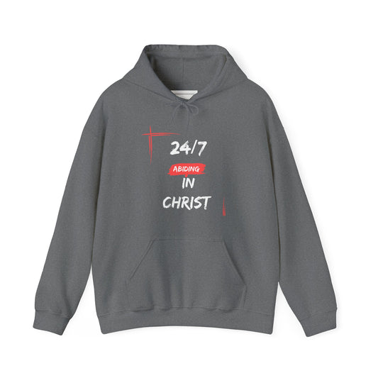 24/7 Hoodie - Heavy Blend Sweatshirt for Comfort and Faith - MountZionGifts