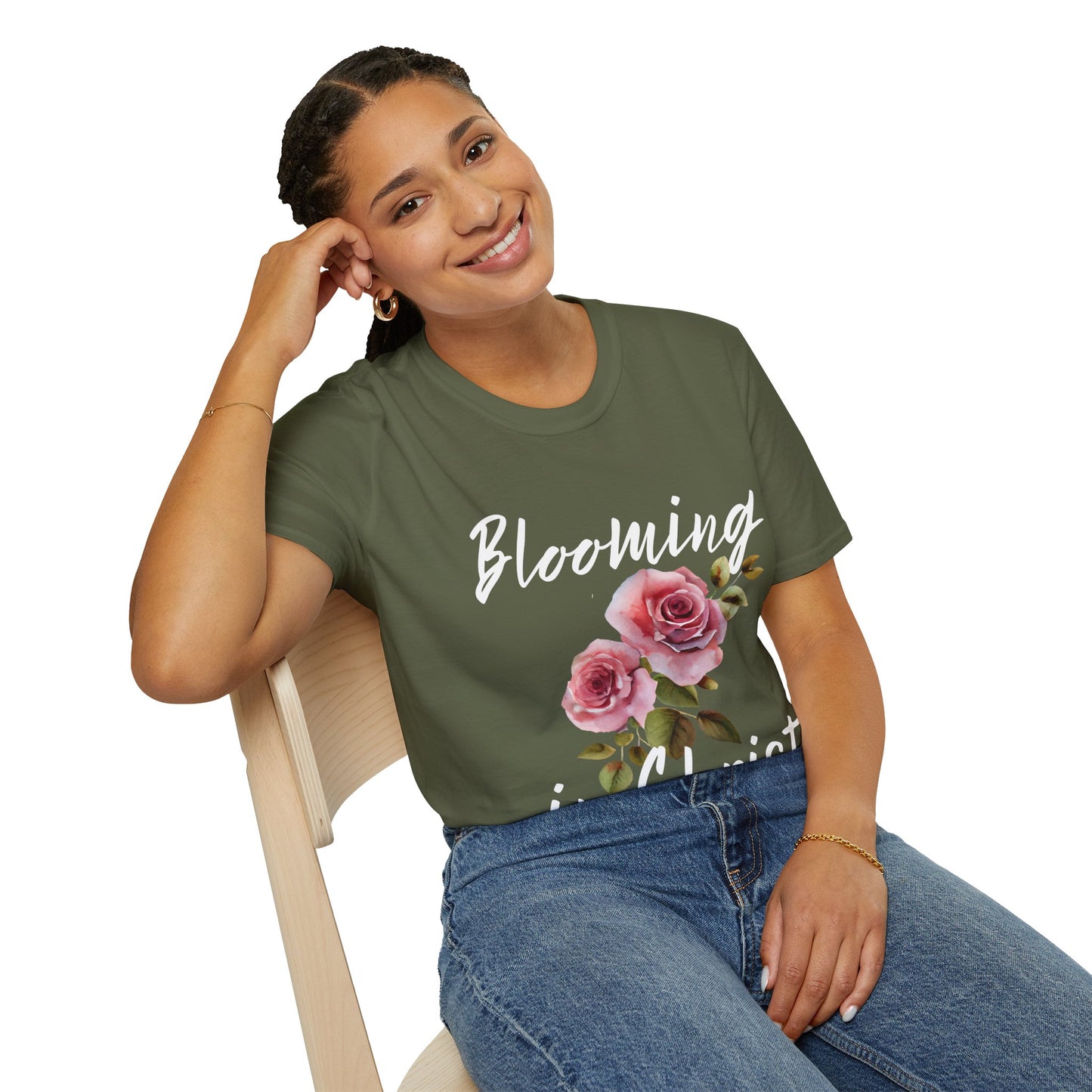 Blooming in Christ T shirt