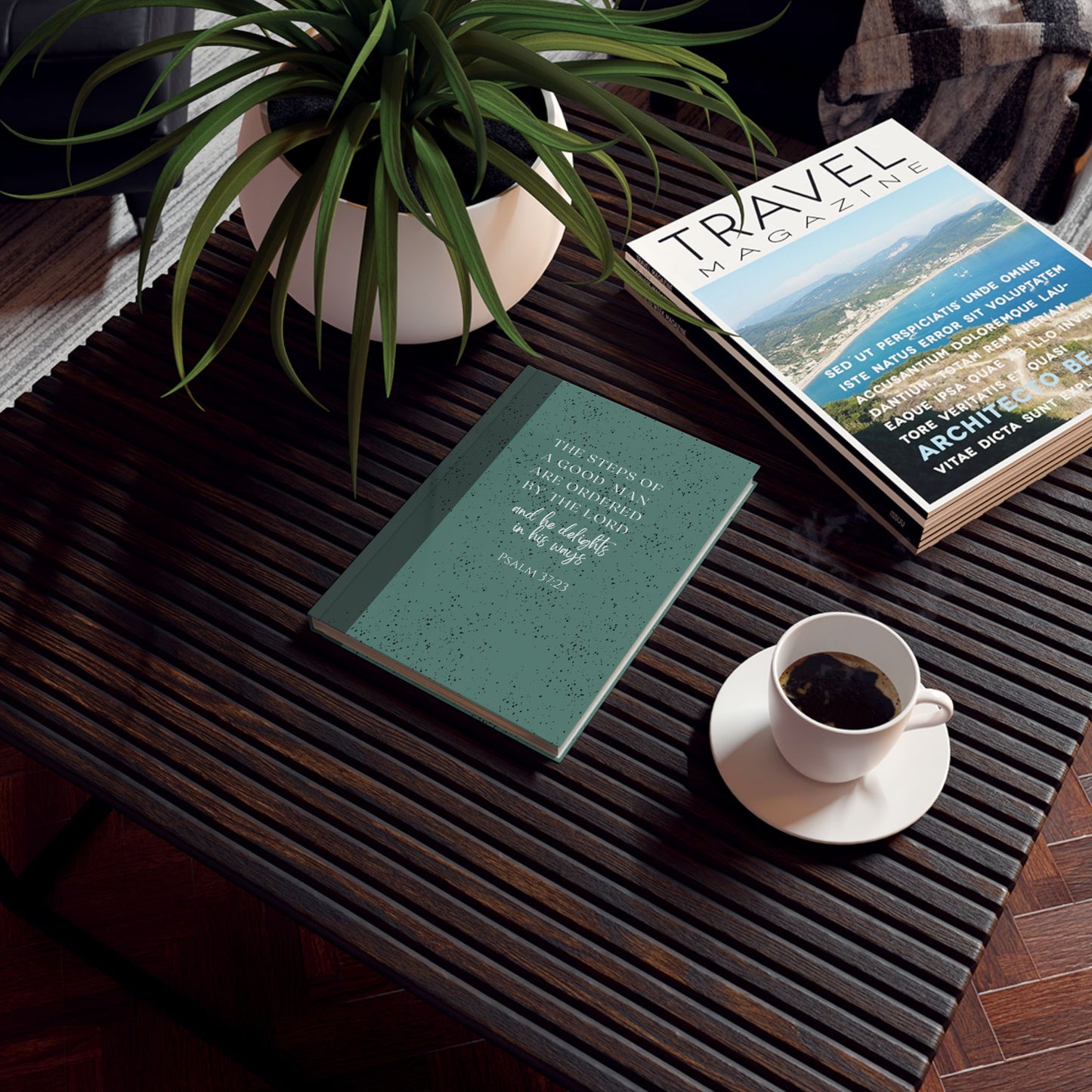 Men's Journal - Psalm 37:23 Inspired Notebook