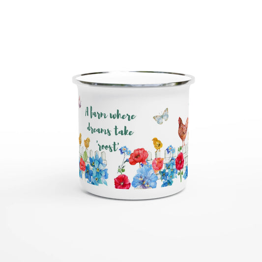 Farm Dreams Enamel 12oz Mug - MountZionGifts