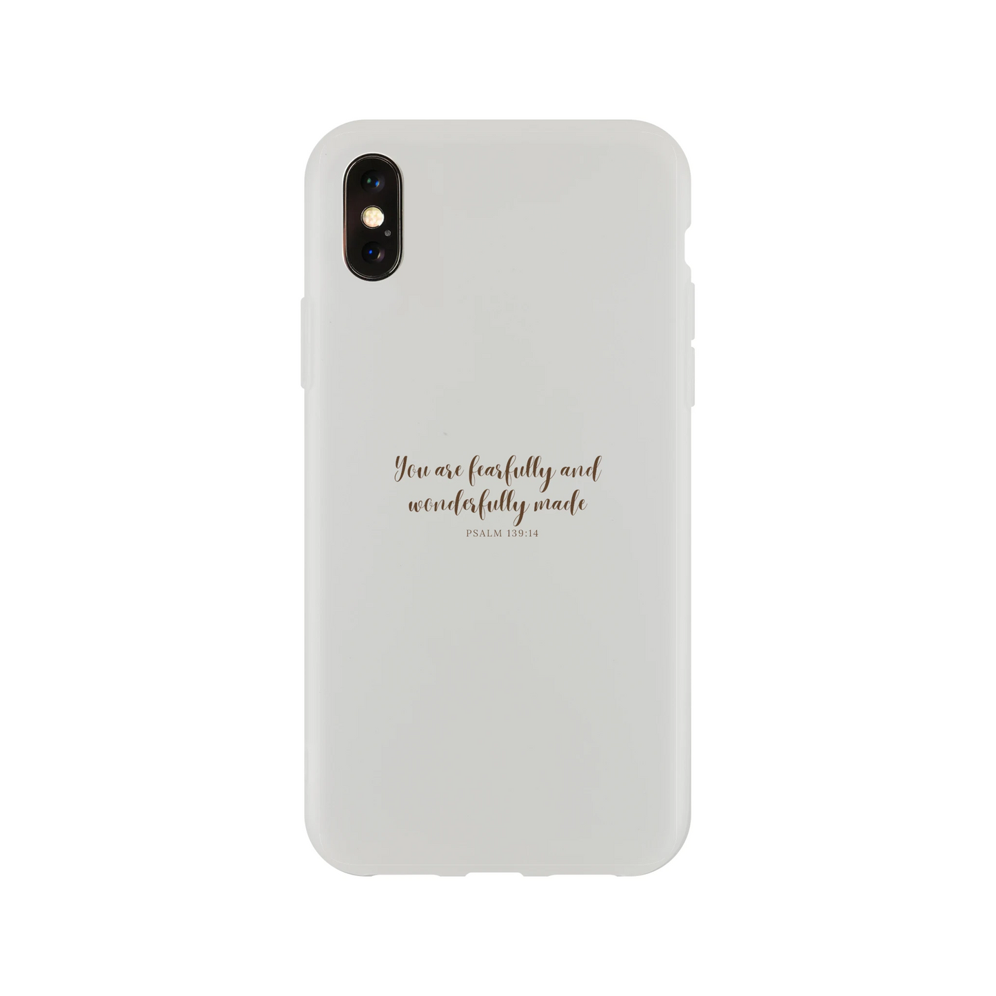 Psalm 139:14 Fearfully and Wonderfully Made iPhone Flexi Case - MountZionGifts