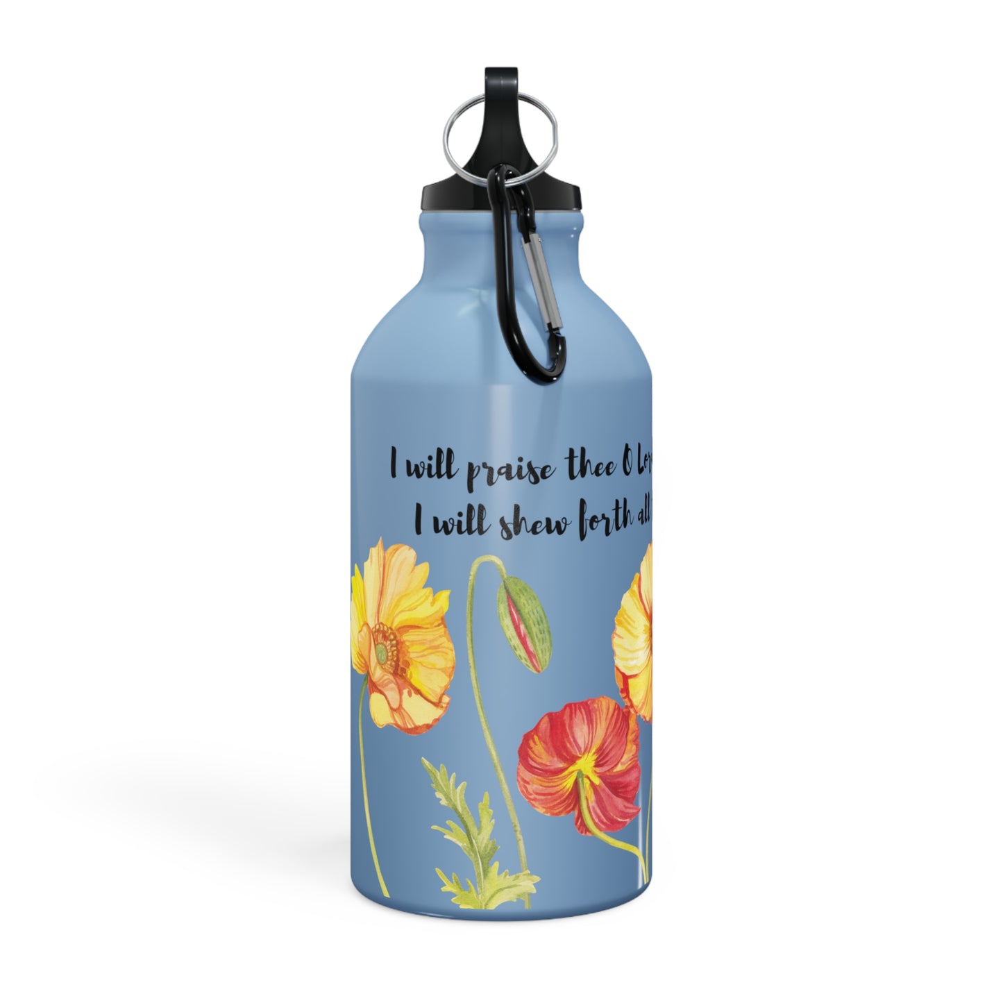 Inspirational blue hue Sports Bottle