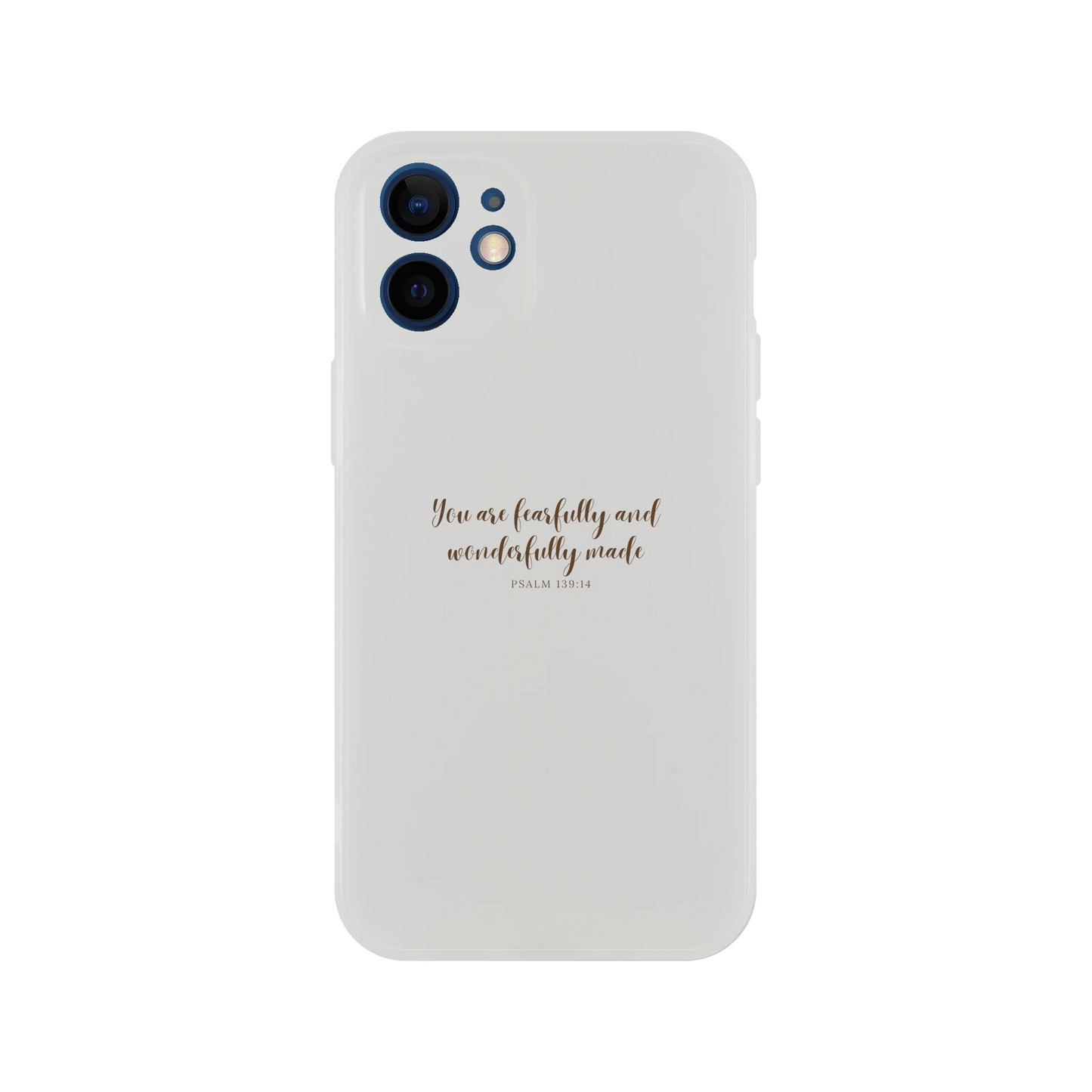 Psalm 139:14 Fearfully and Wonderfully Made iPhone Flexi Case - MountZionGifts