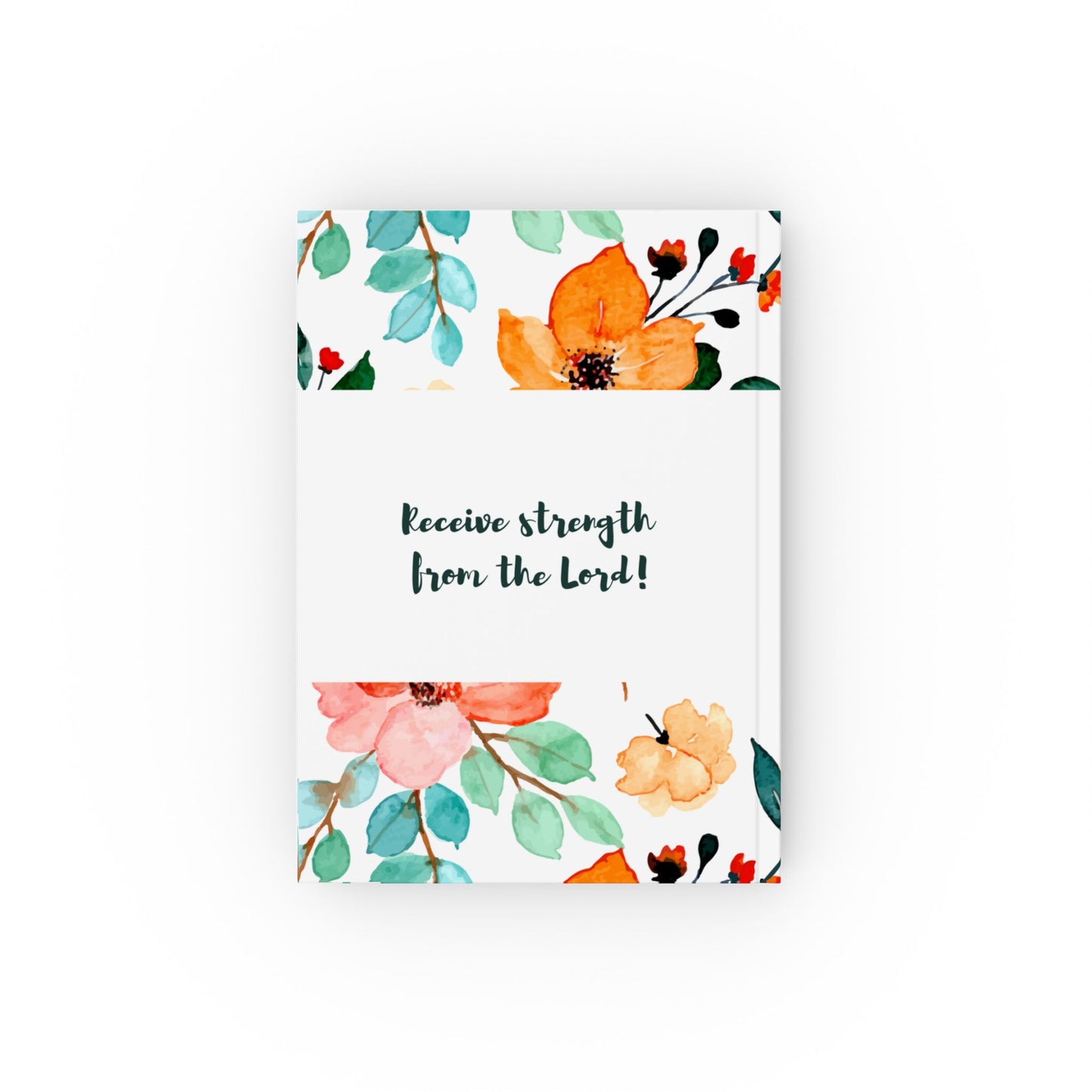 Psalm 28:8 Hard Backed Notebook