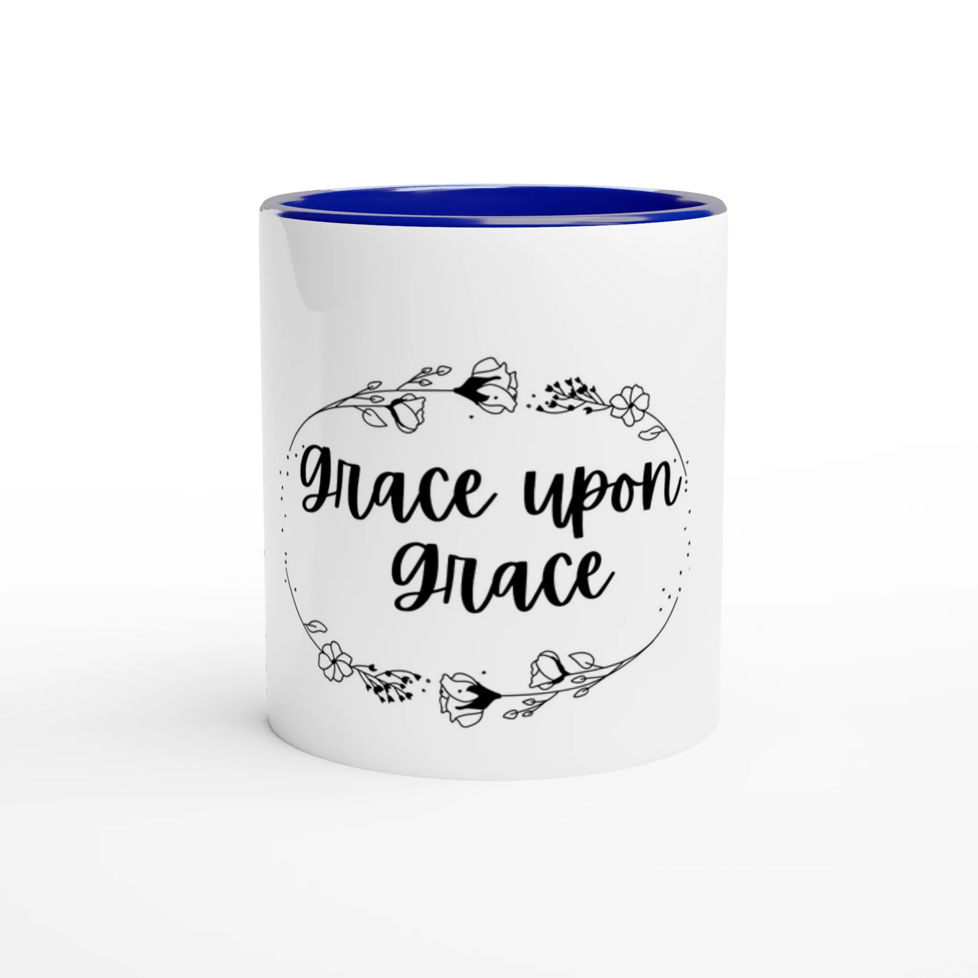 Grace Upon Grace Ceramic Mug 11oz Ceramic Mug - MountZionGifts