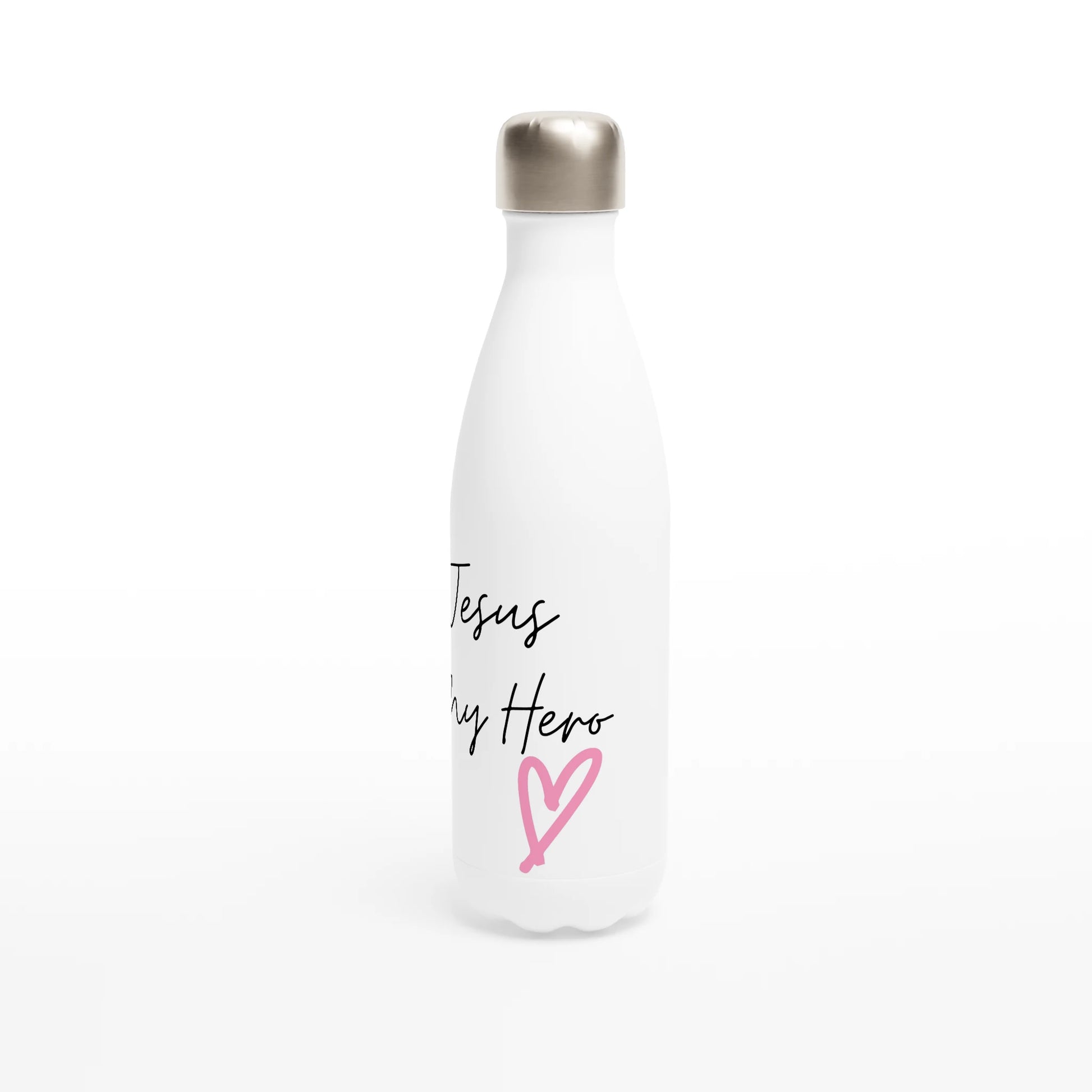Jesus My Hero 17oz Stainless Steel Insulated Water Bottle - MountZionGifts