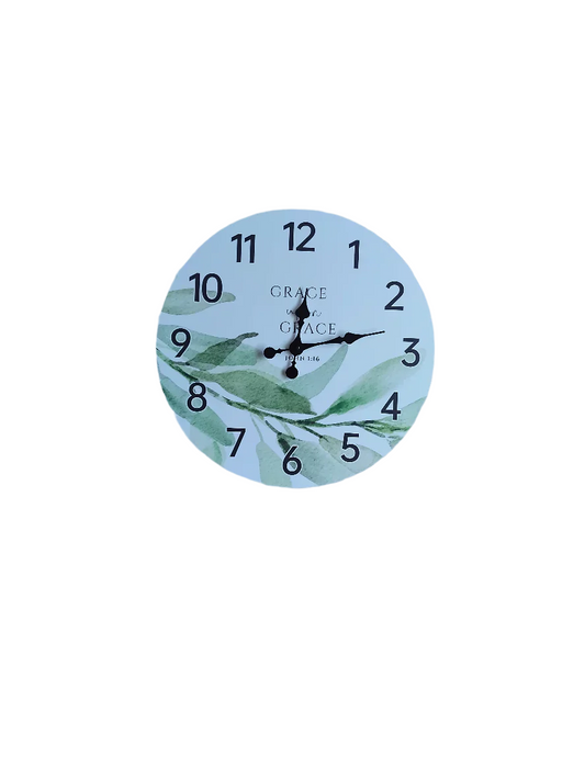 Grace Upon Grace Clock