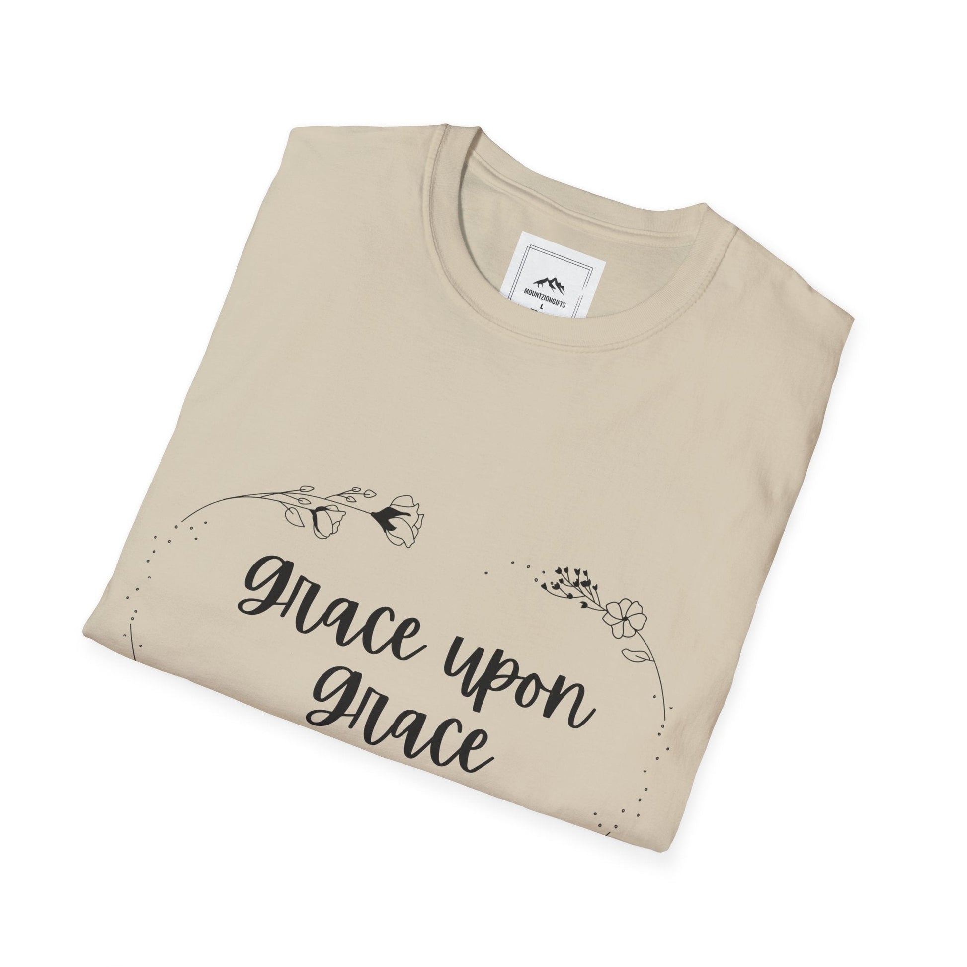 Grace upon Grace Classic Crewneck T-Shirt - MountZionGifts