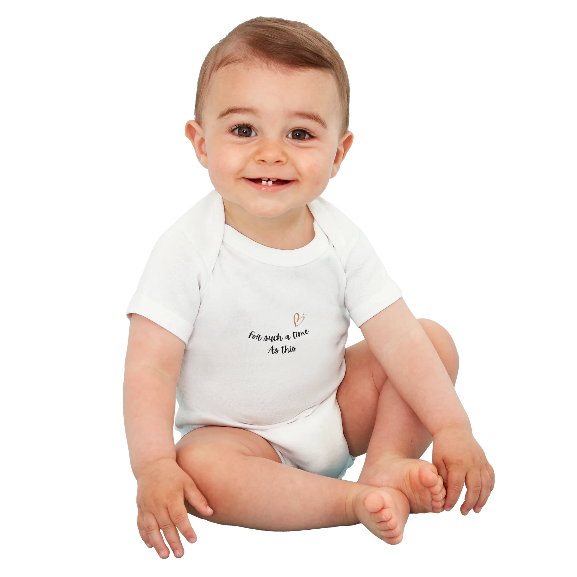 For Such a Time as This Baby Bodysuit – 100% Organic Cotton Onesie - MountZionGifts