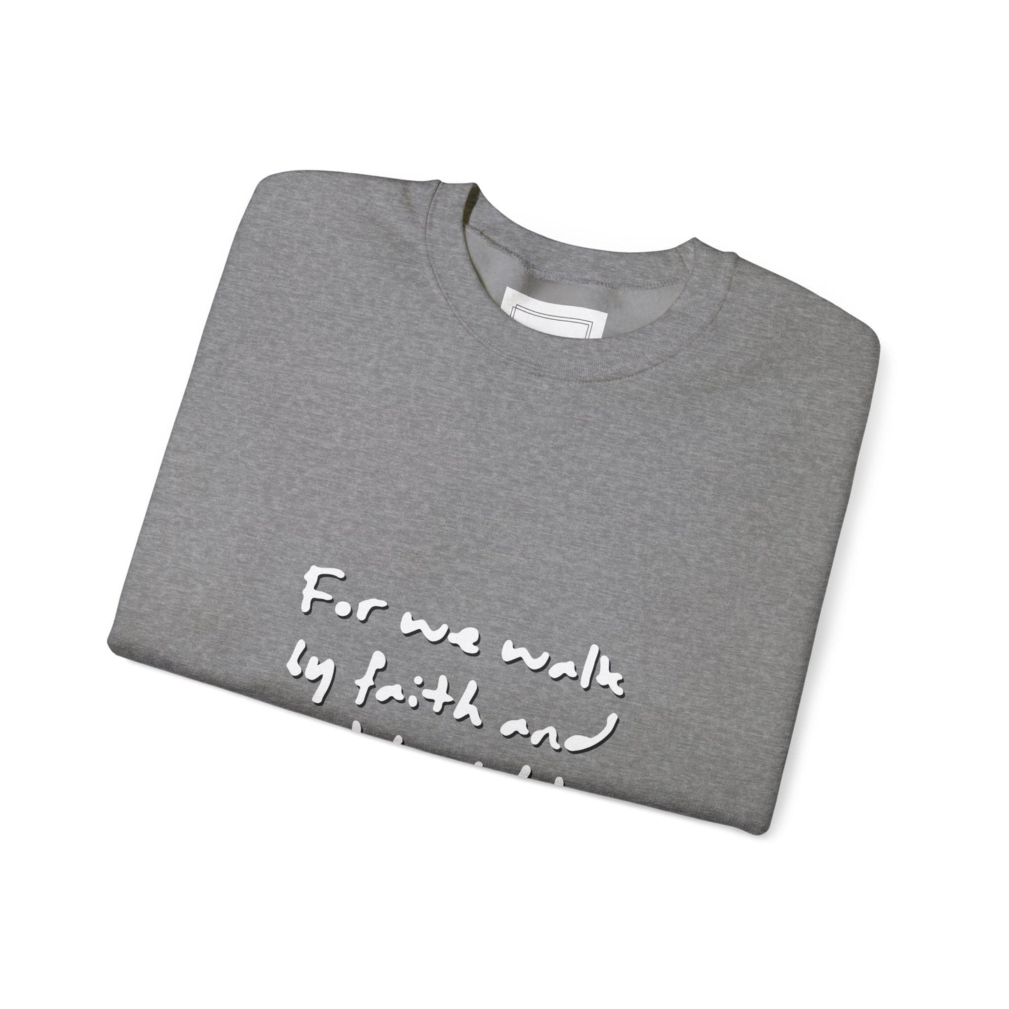 Sterling Walk by Faith Crewneck Sweatshirt - MountZionGifts