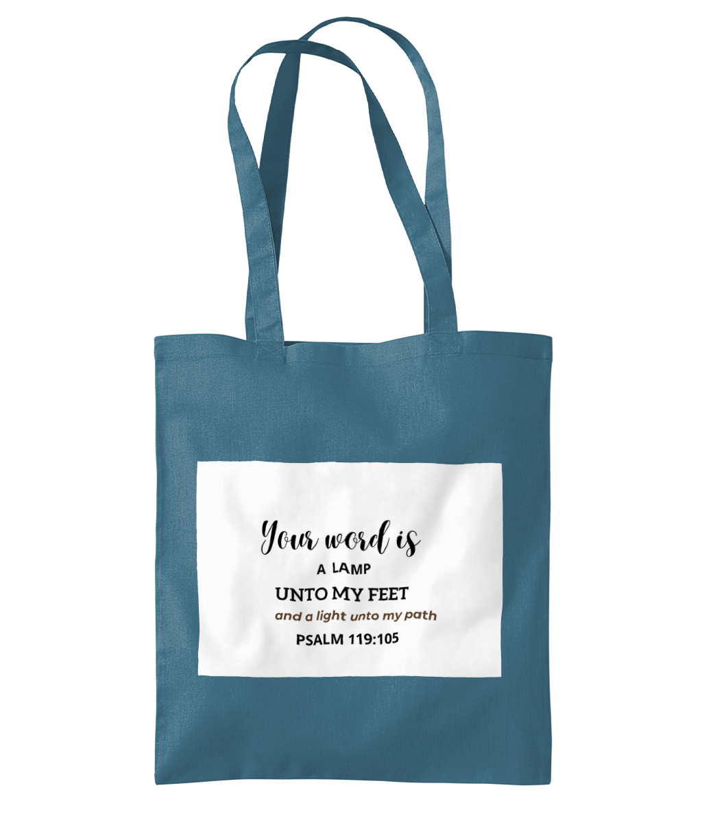 Your Word is A Lamp Tote - MountZionGifts