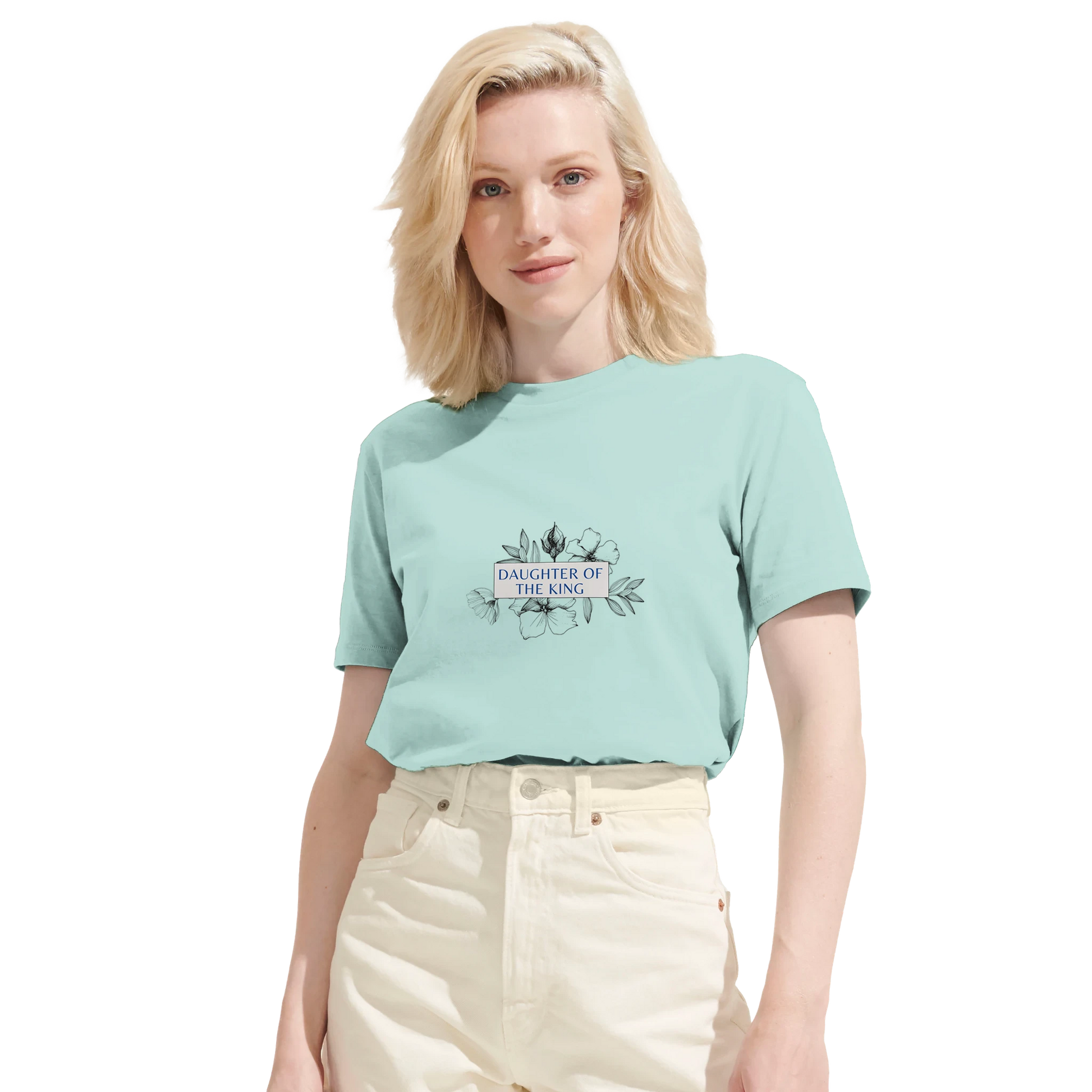 Daughter of The King Sustainable Organic Cotton T-Shirt - MountZionGifts