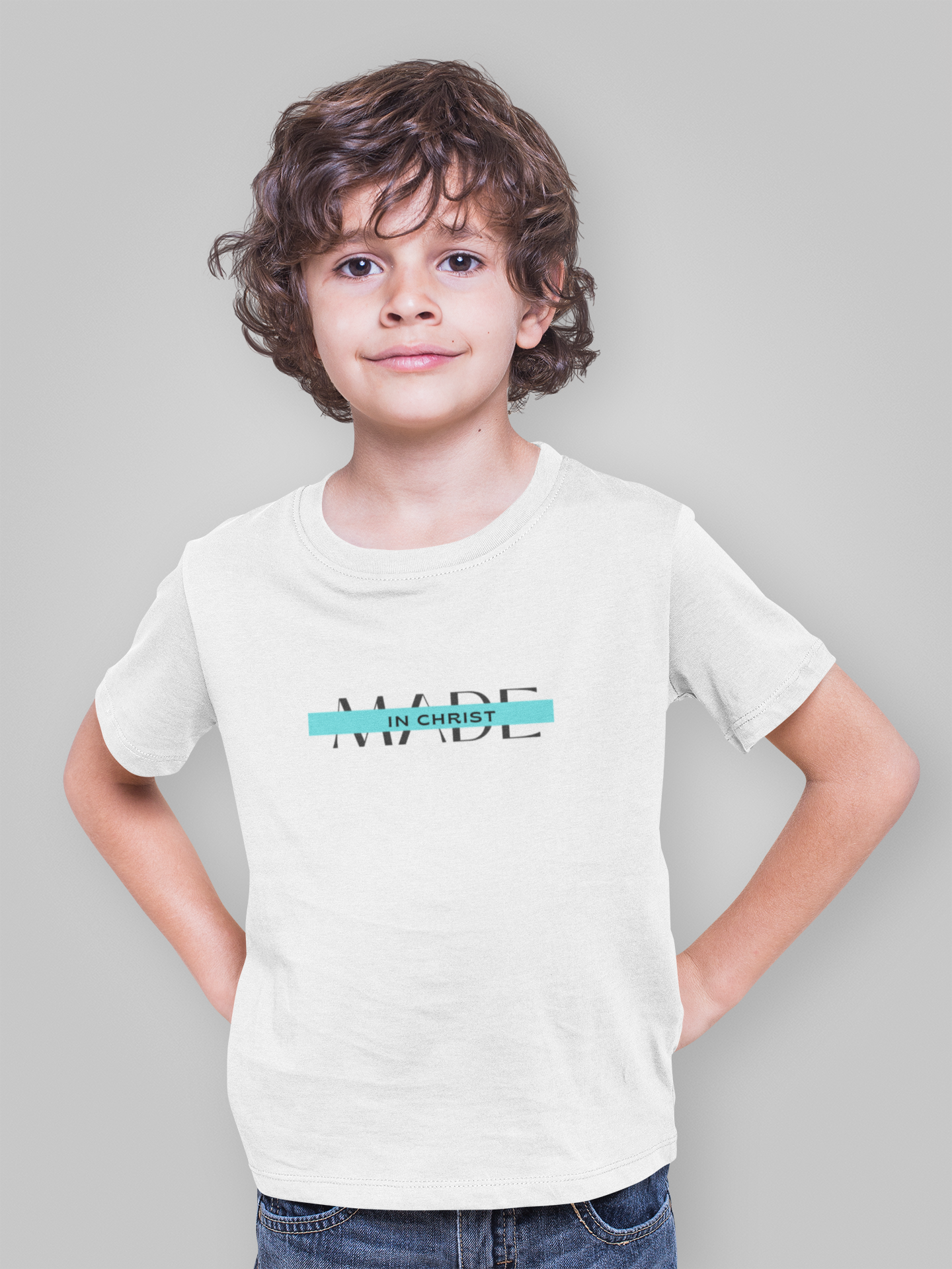 Made In Christ Cotton Tee - MountZionGifts