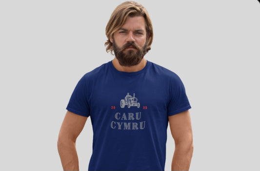Caru Cymru Tractor Tshirt